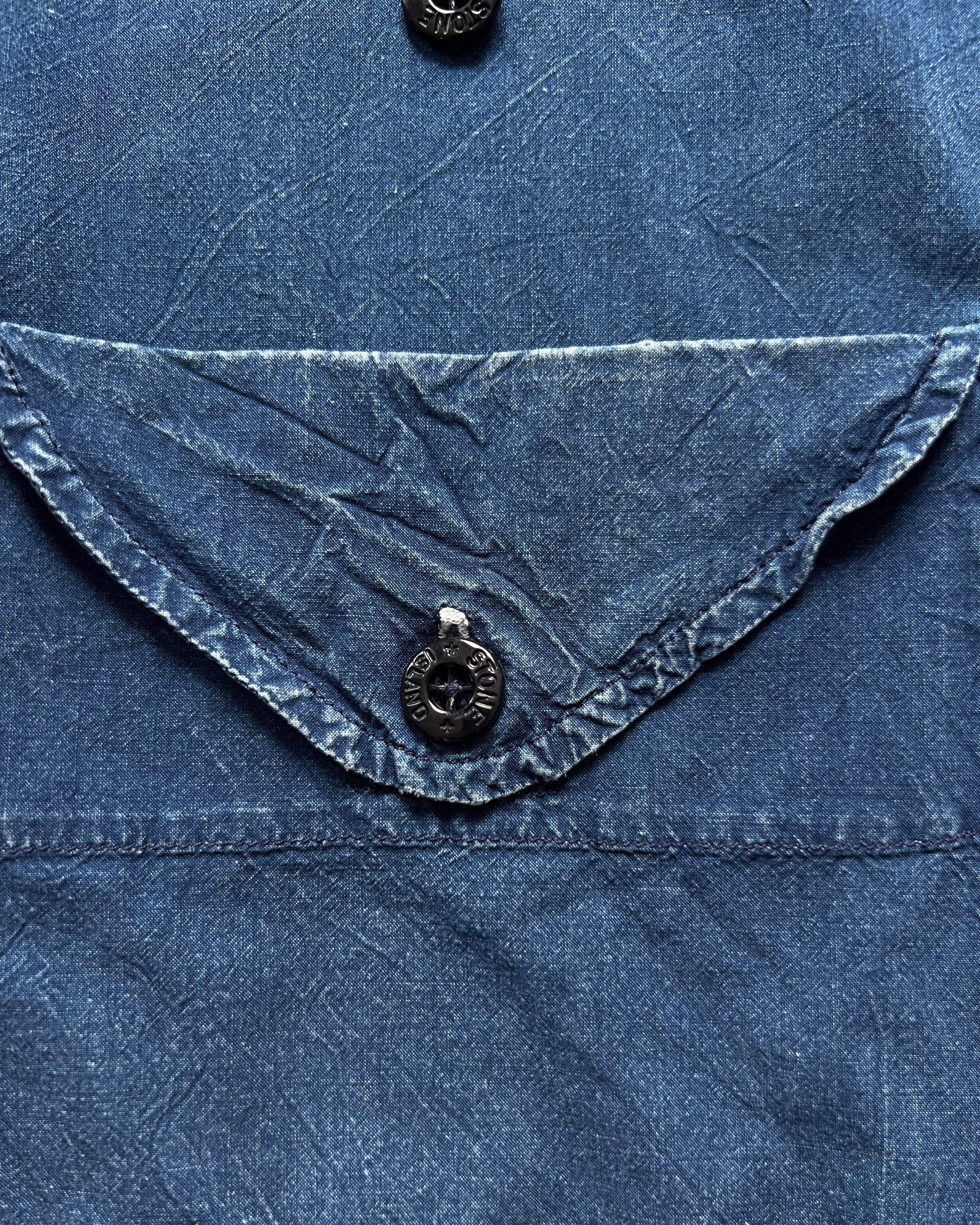 2010 SPRING/SUMMER STONE ISLAND UTILITY SHIRT (M)