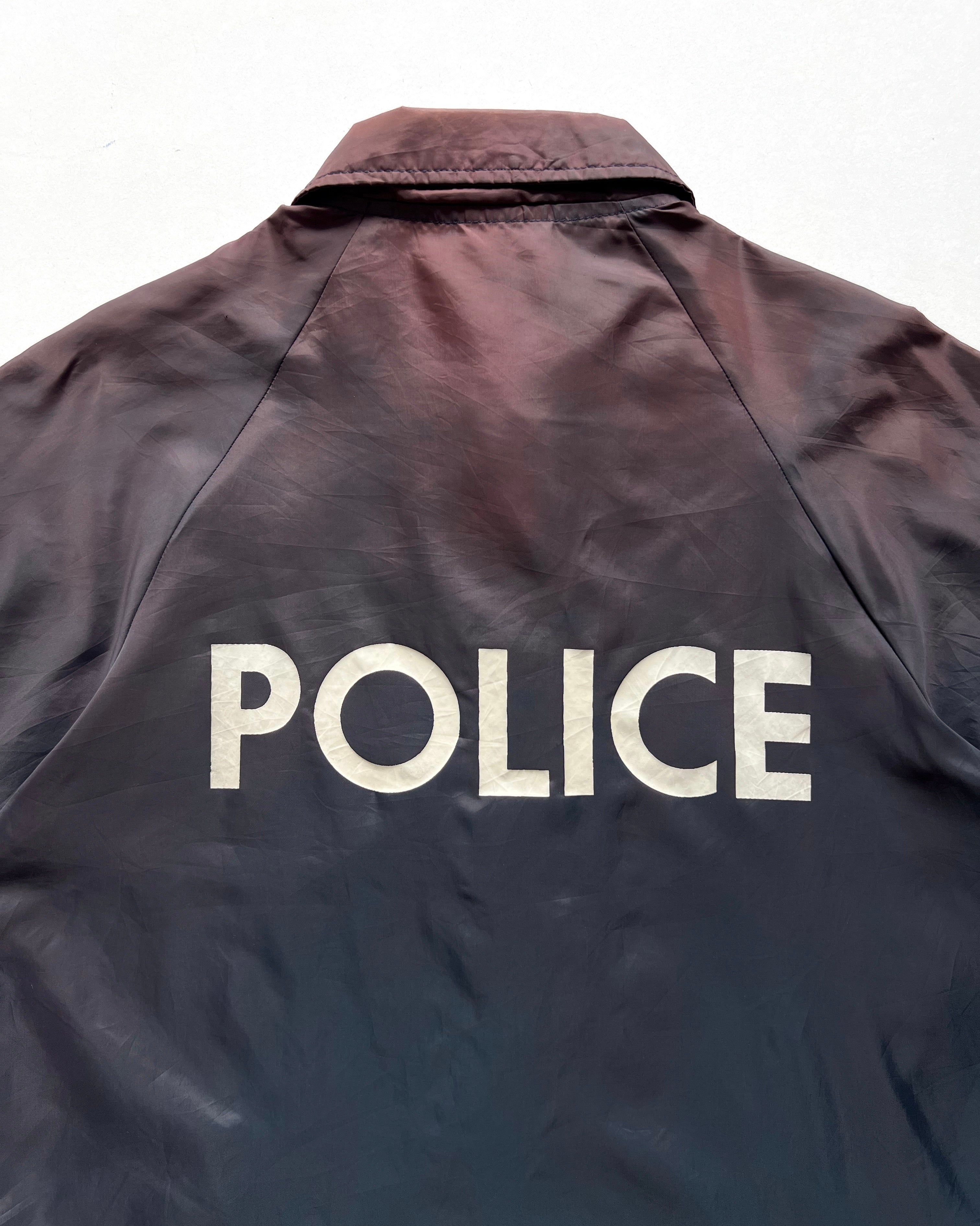1990S SUN FADED 'LAPD POLICE' WINBREAKER JACKET (M)