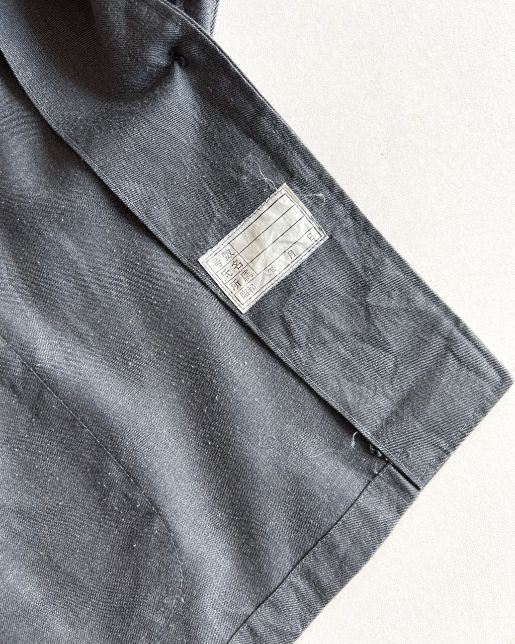 1960S JAPANESE OPEN COLLAR RAYON WORK JACKET (M)