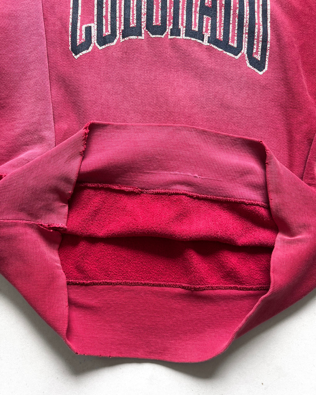 1990S FADED CHAMPION 'COLORADO' REVERSE WEAVE SWEATSHIRT (XL)