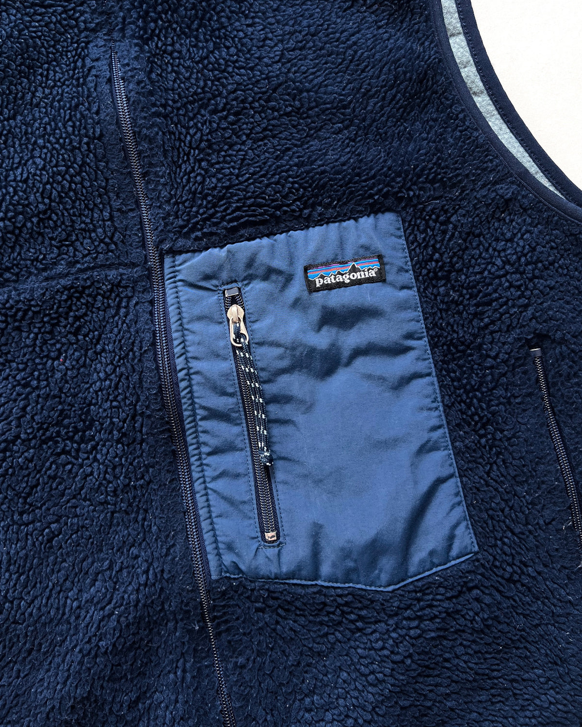 1990S PATAGONIA DEEP PILE RETRO-X VEST (L)