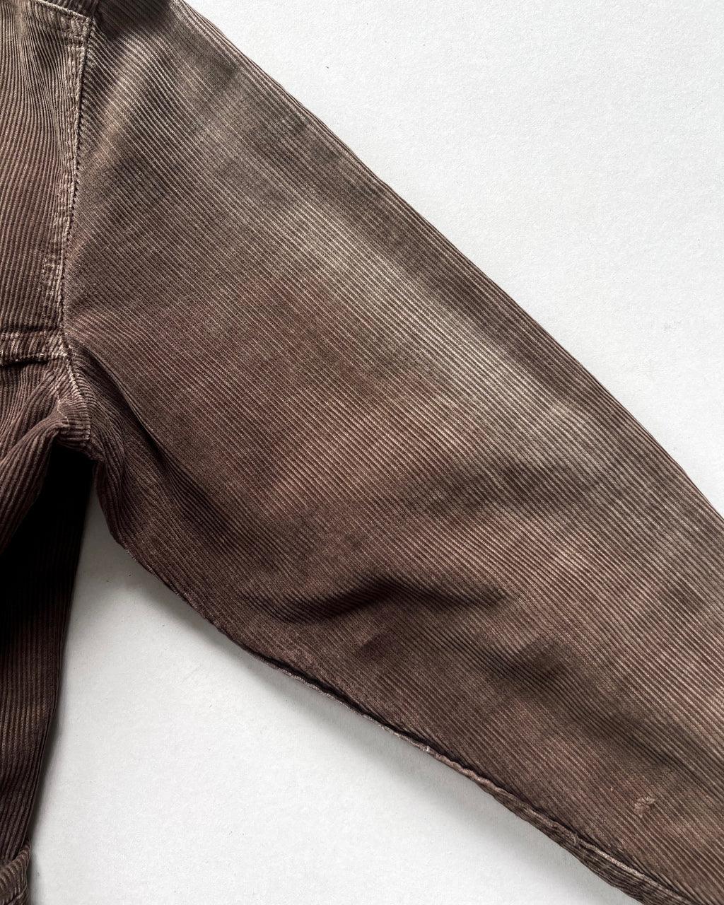 1970S BROWN LEE DOUBLE POCKET CORDUROY JACKET (M)