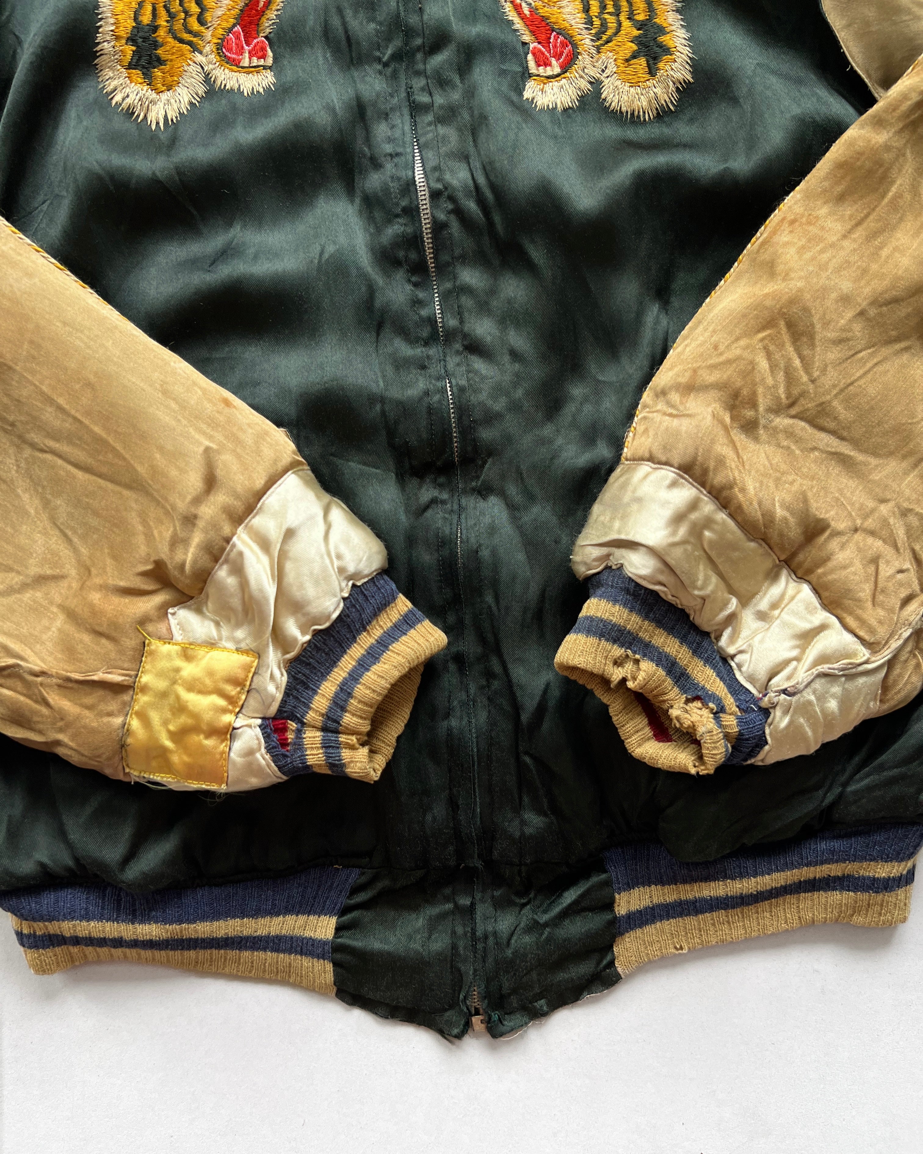 1950S MULTICOLOUR JAPAN REVERSIBLE SUKAJAN (L)