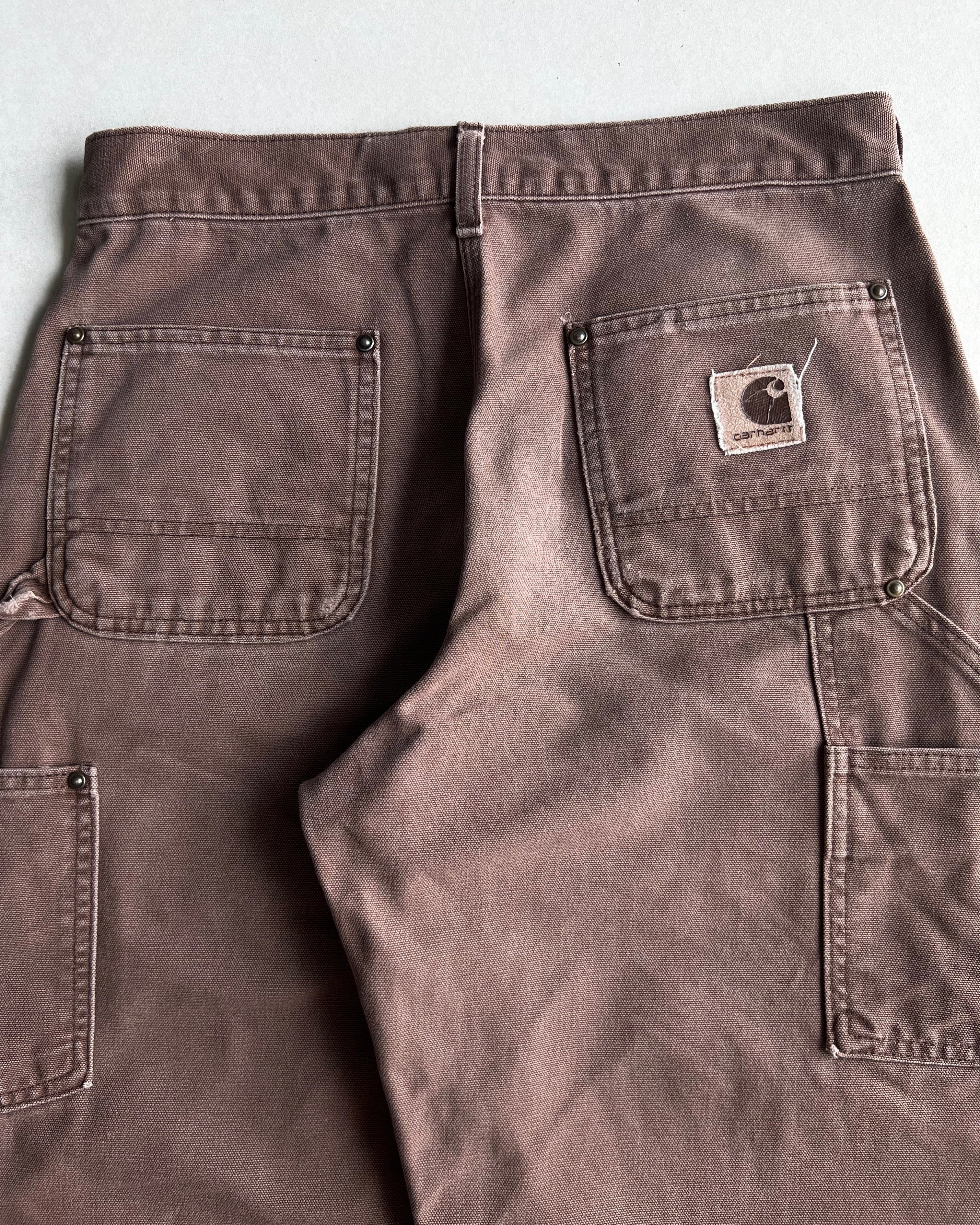 CHOCOLATE BROWN CARHARTT DOUBLE KNEE (30X30)