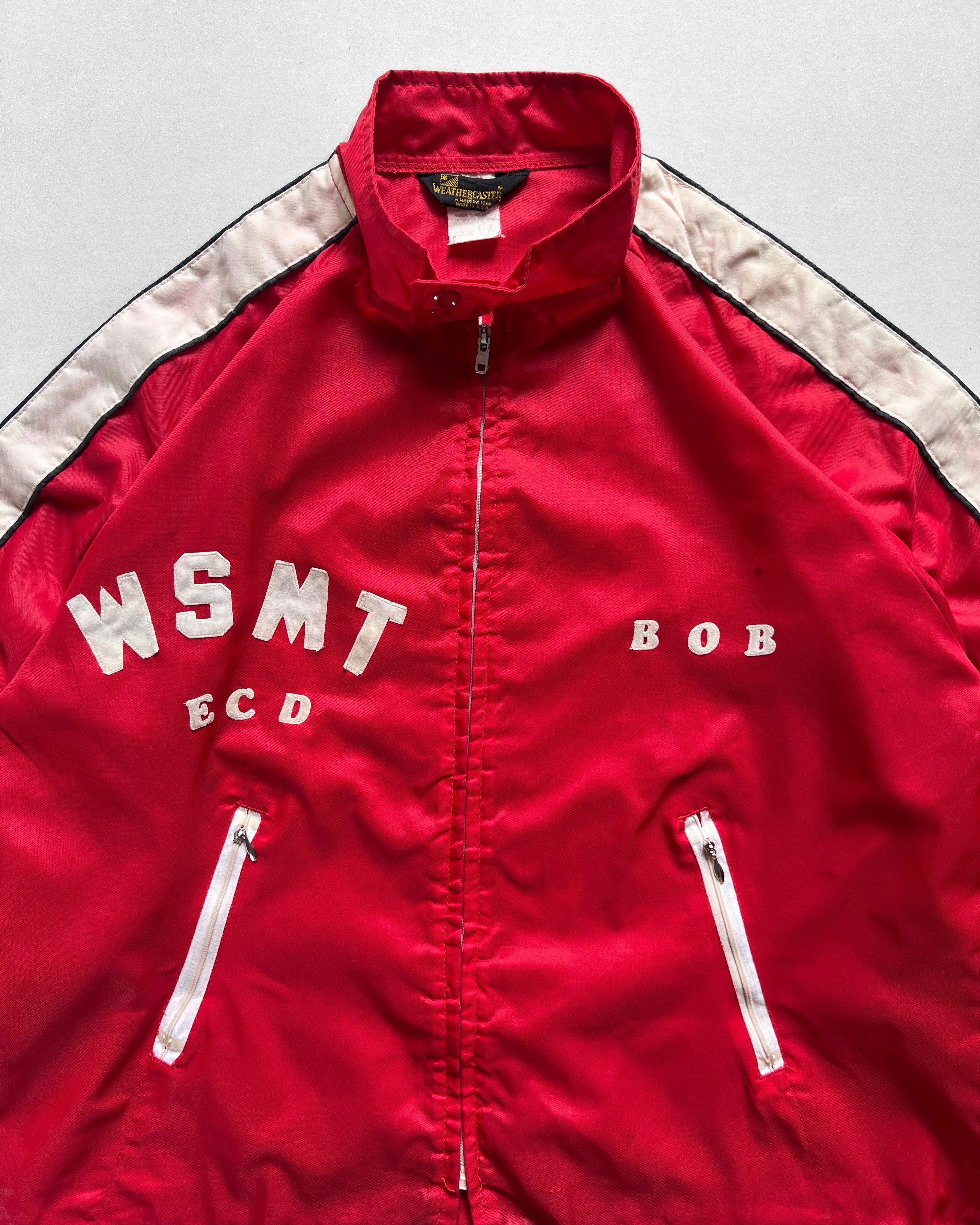 1970S 'WSMT ECD' RAGLAN SPORTS JACKET (XL)