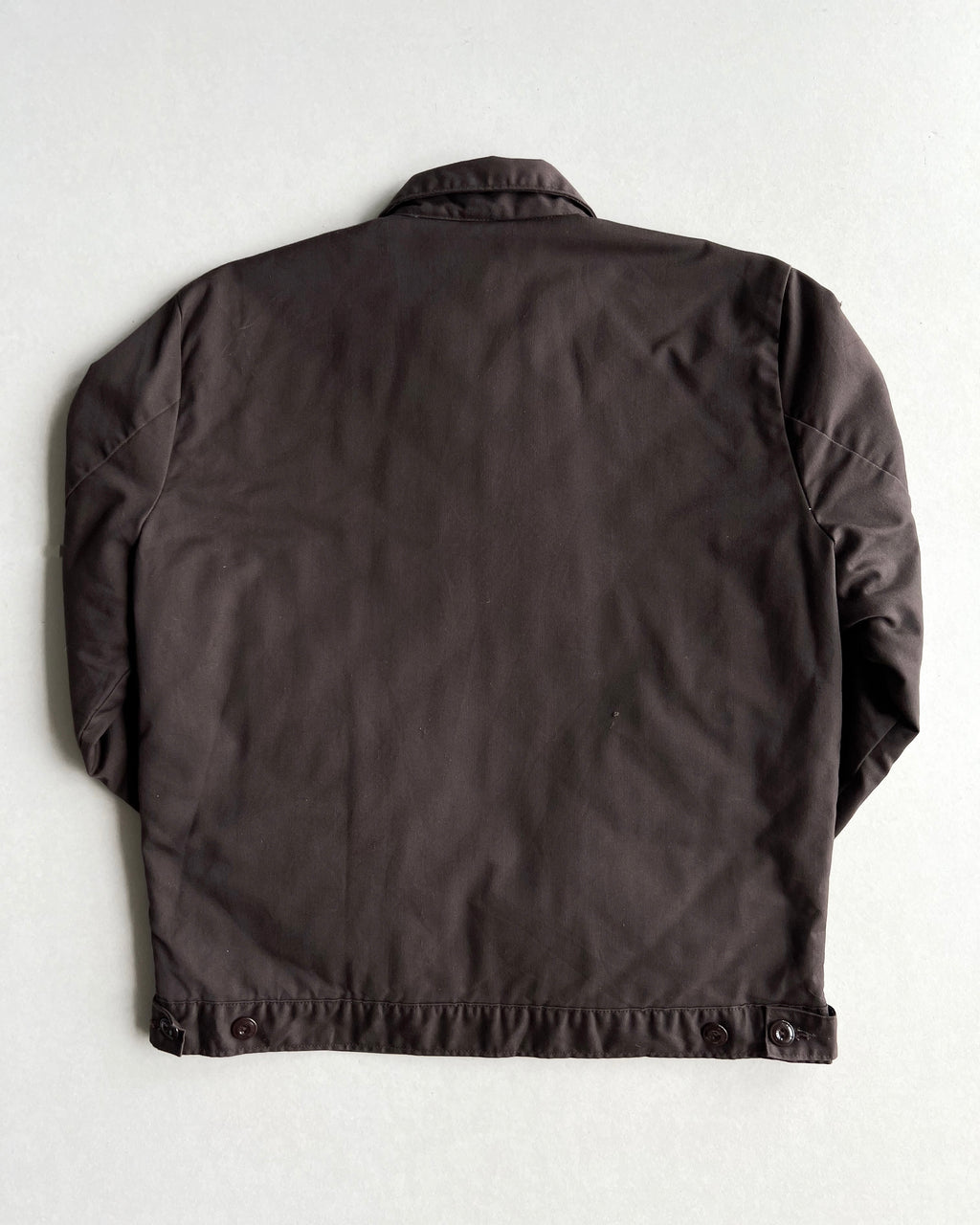 1980S BROWN DOUBLE POCKET WORK JACKET (M)