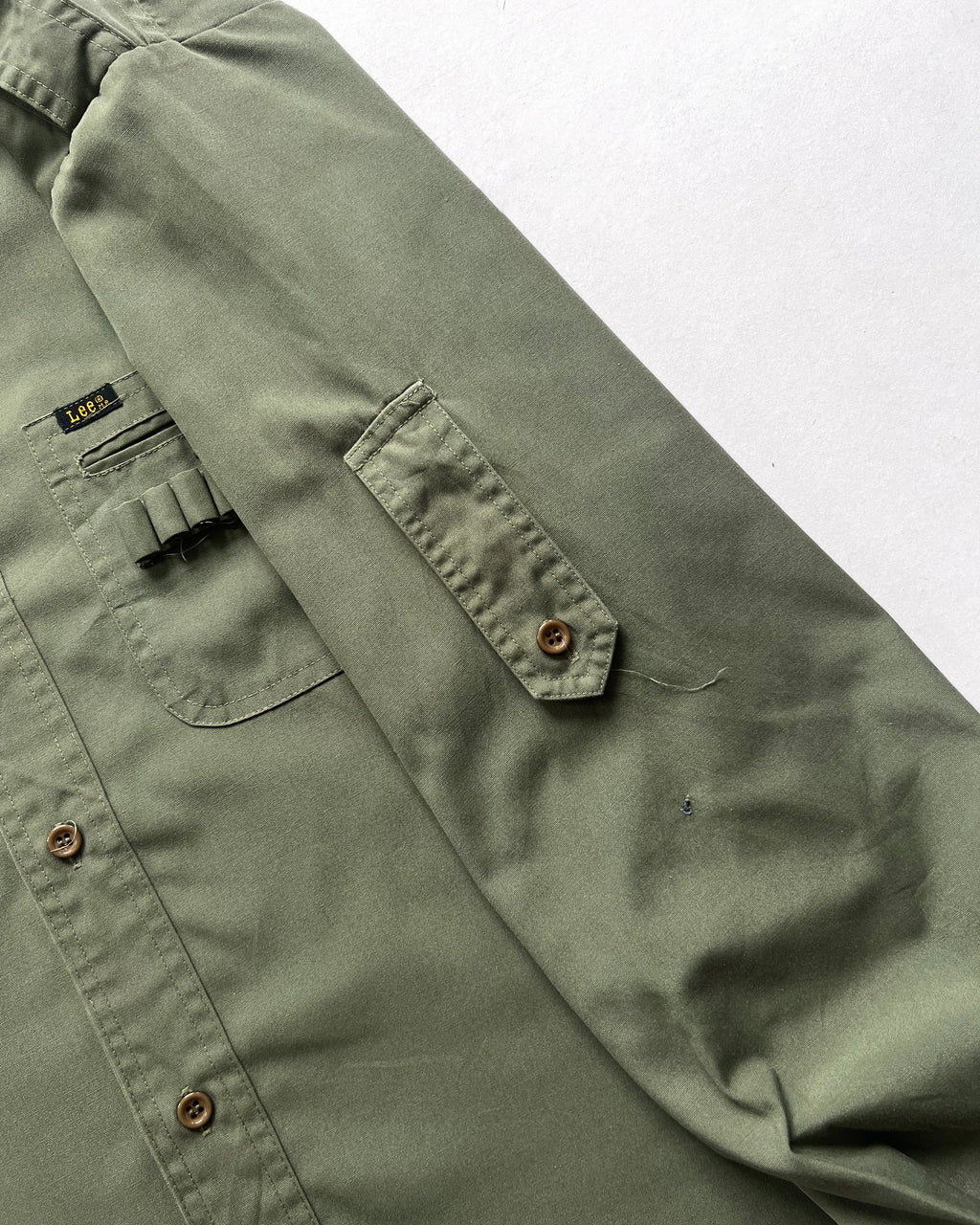 1970S LEE MILITARY CARGO SHIRT (L)