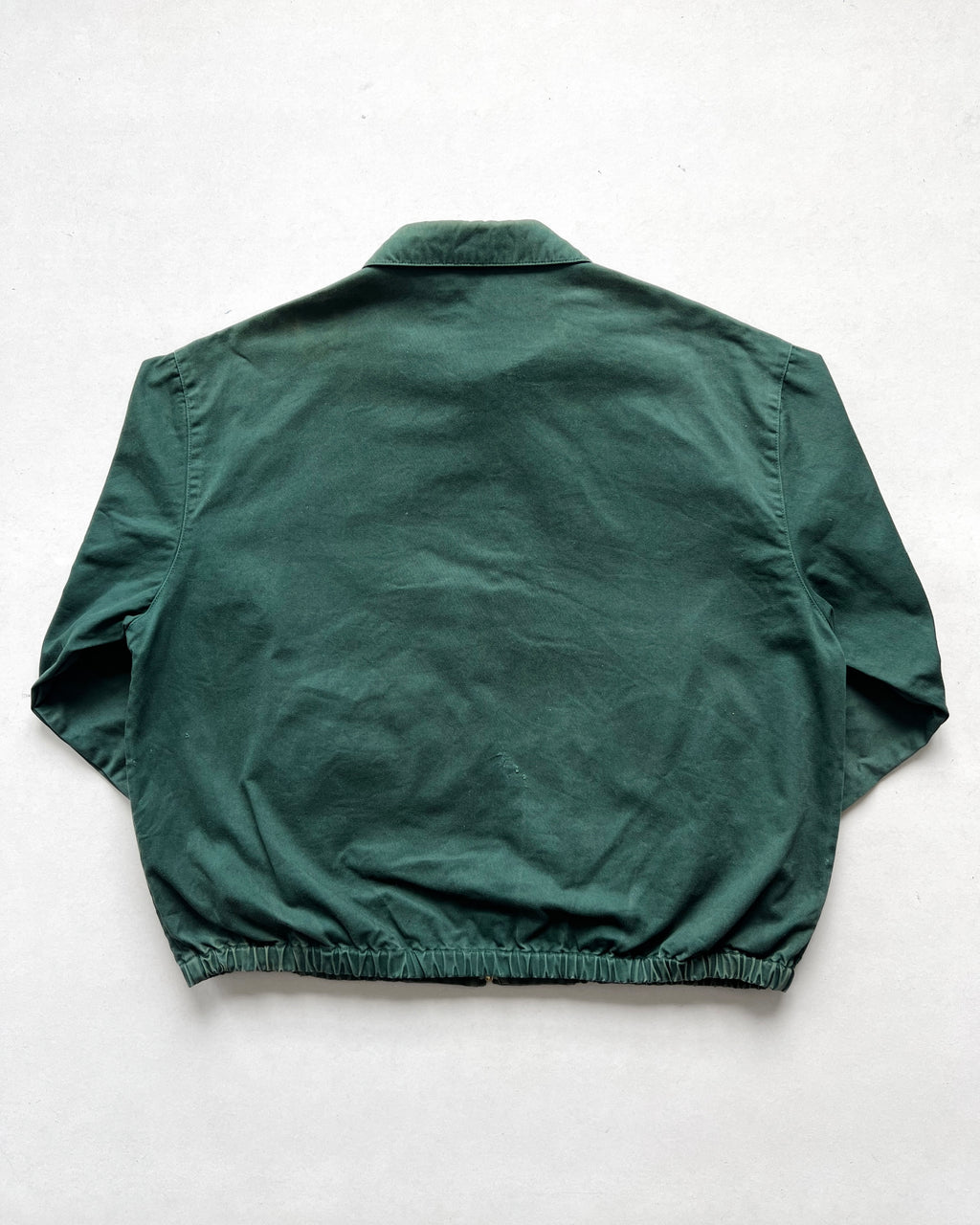 1990S EMERALD GREEN POLO RALPH LAUREN HARRINGTON JACKET (L)