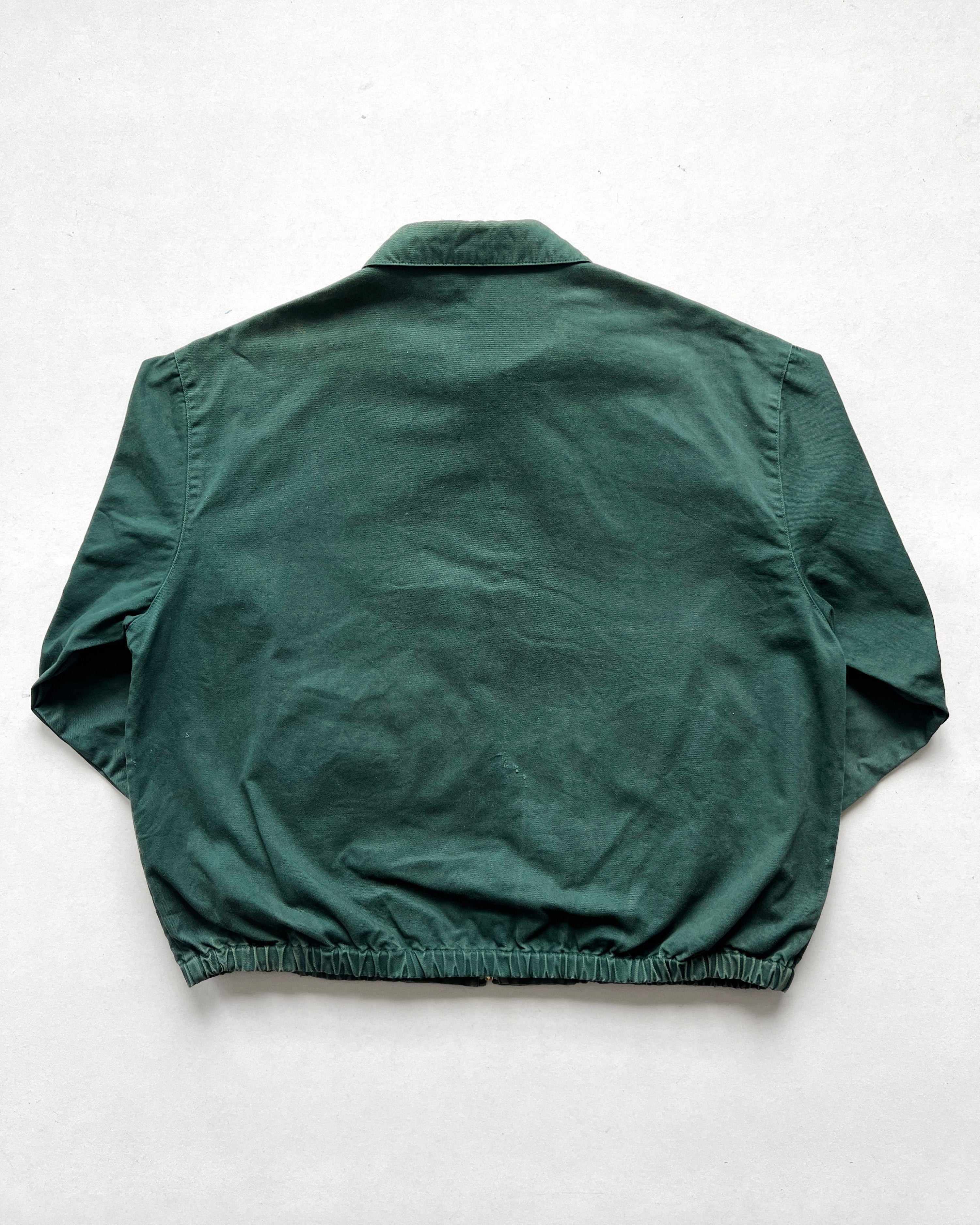 1990S EMERALD GREEN POLO RALPH LAUREN HARRINGTON JACKET (L)