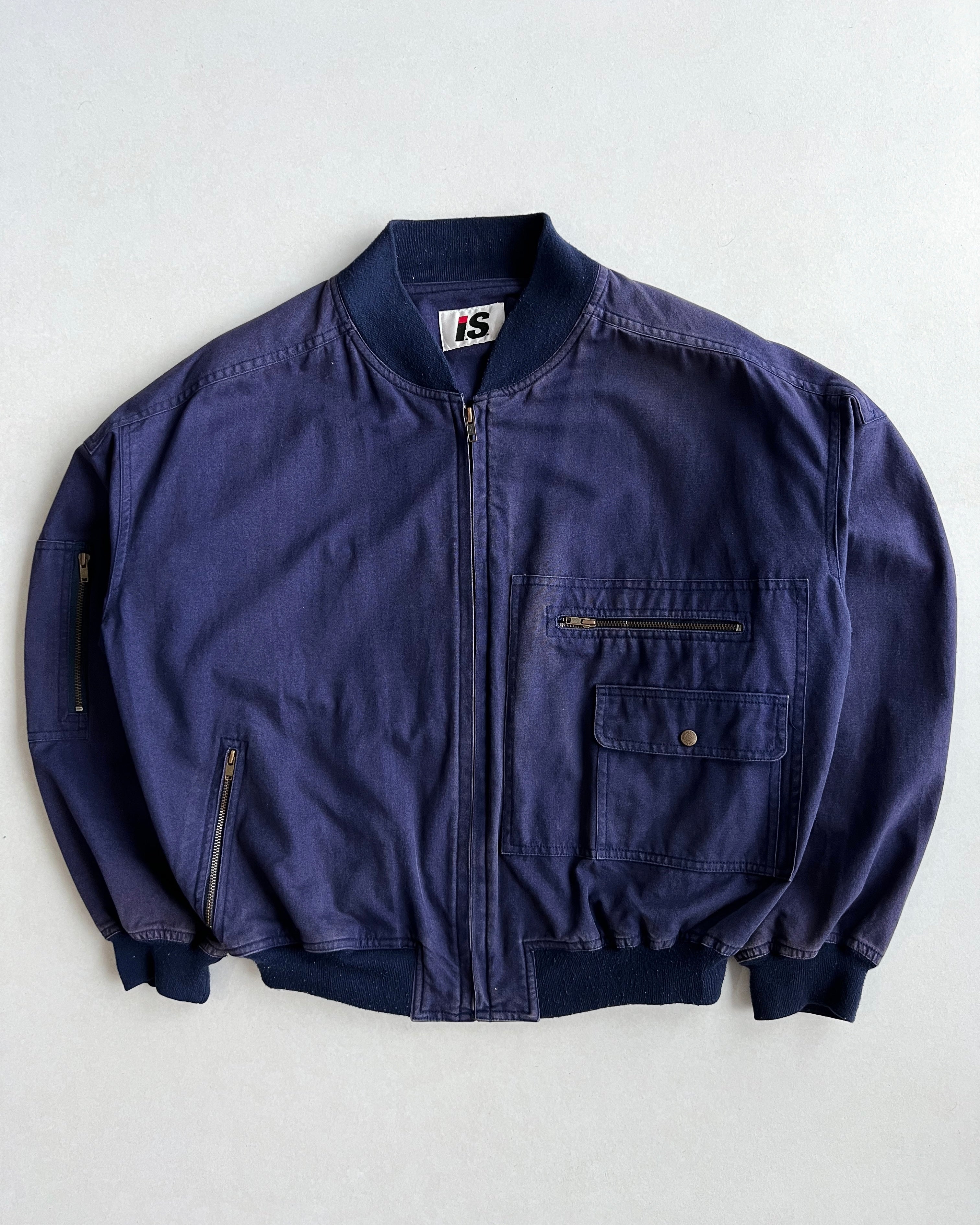 1980S FADED PURPLE ISSEY MIYAKE SPORTS MA 1 BOMBER L exaghules