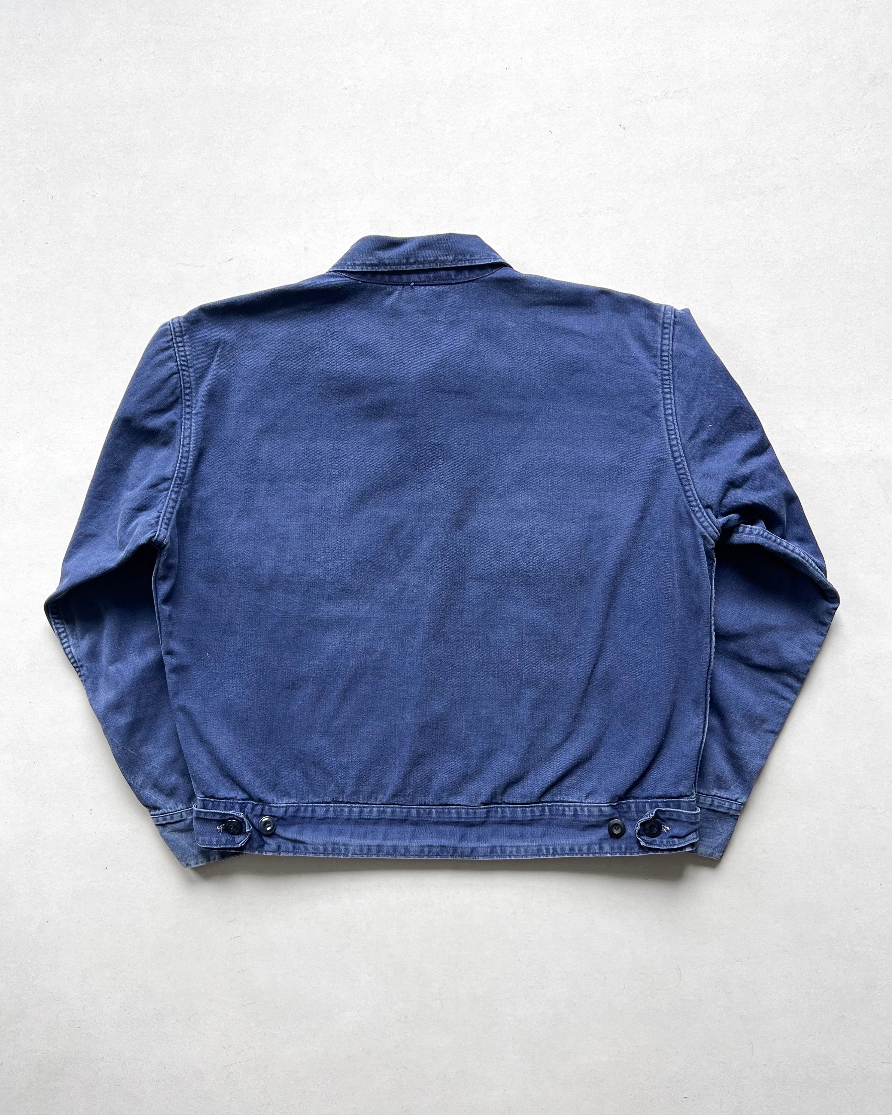 1960S FADED BLANKET LINED WORK JACKET (XL)