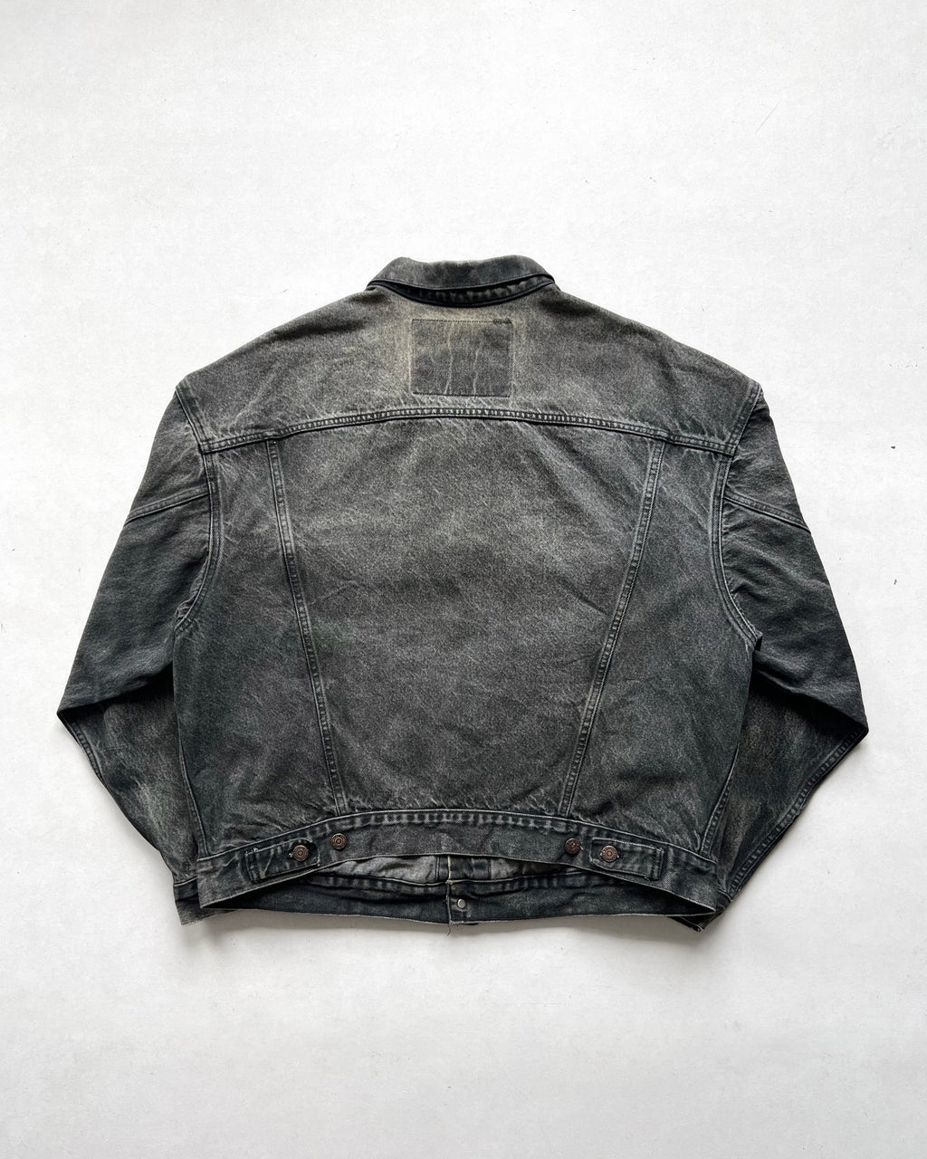 1990S BLACK LEVI'S TYPE III JACKET (XL)