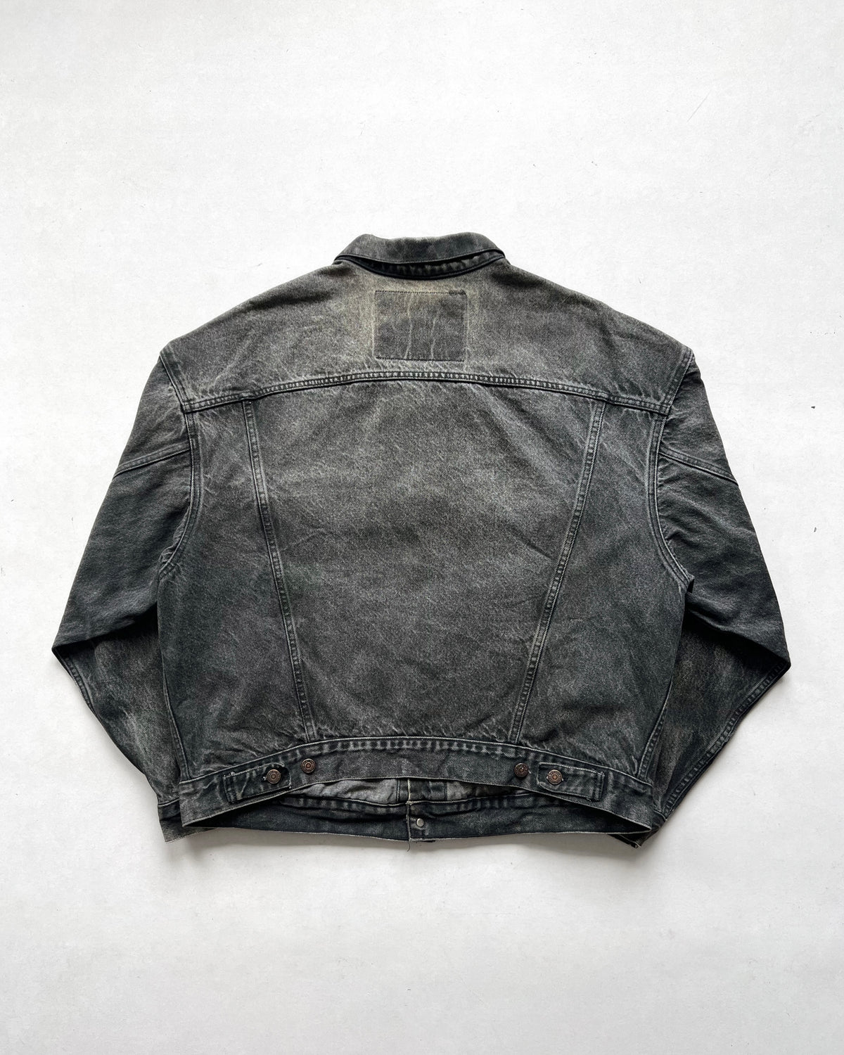 1990S BLACK LEVI'S TYPE III JACKET (XL)