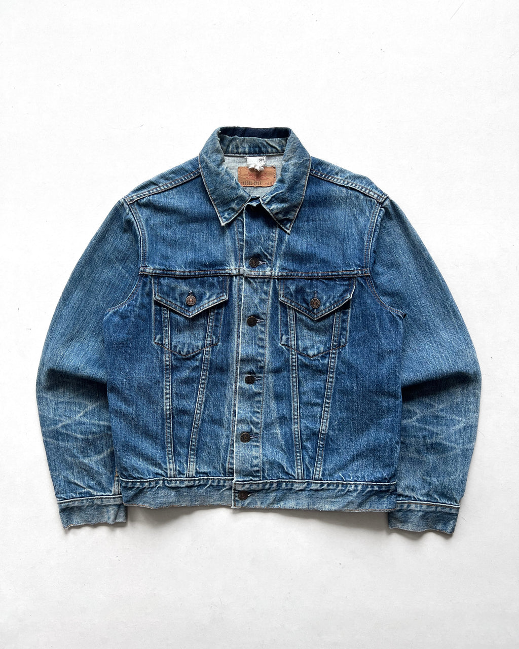 1970S LEVI'S 70505 BIG E TYPE III DENIM JACKET (M)
