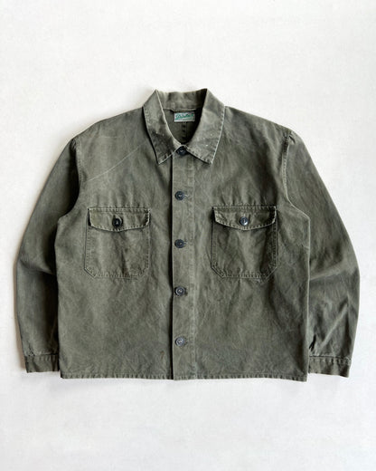 1950S EUROPE MILITARY DOUBLE POCKET JACKET (L)