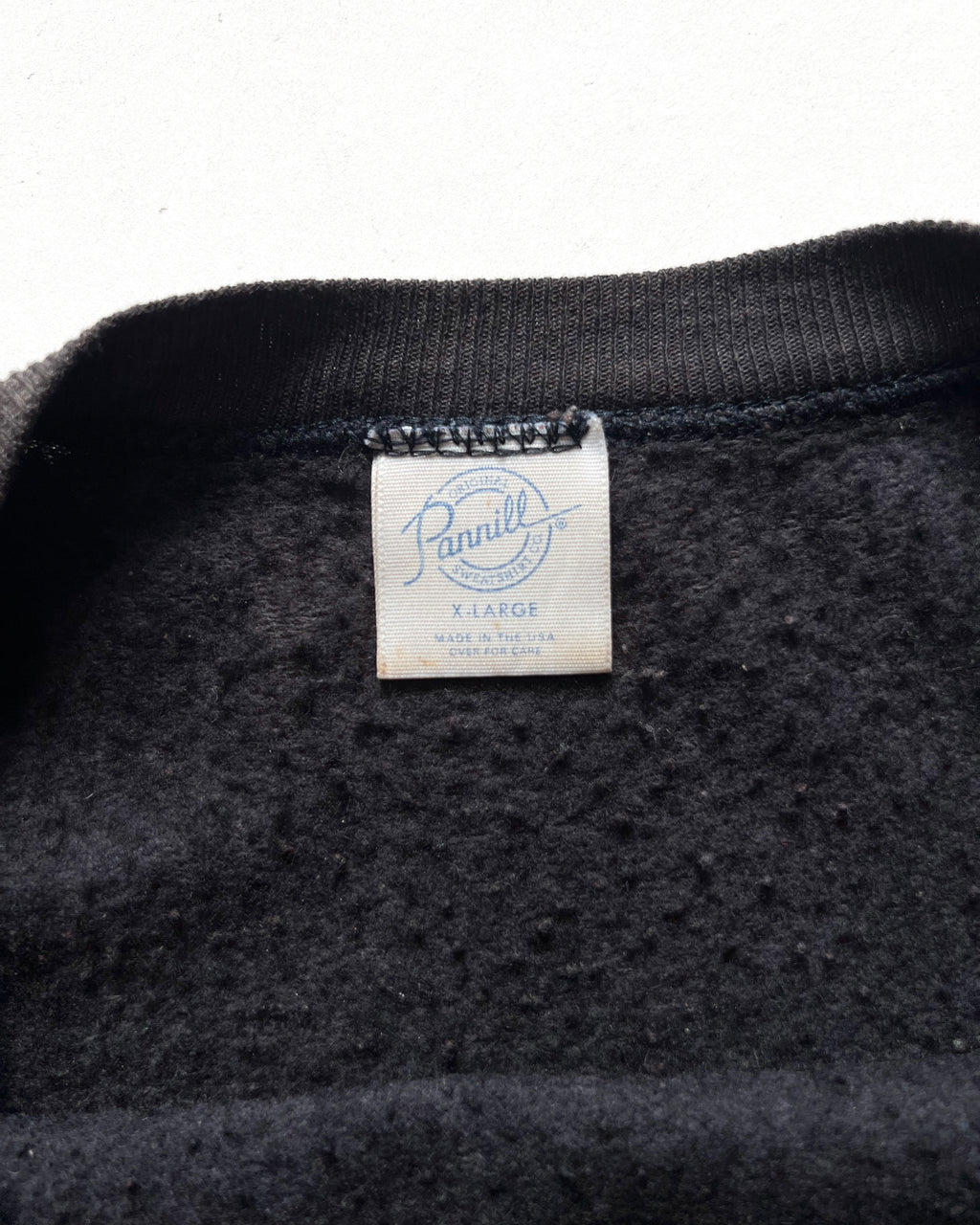 1980S US NAVY PAINTED RAGLAN SWEATSHIRT (XL)