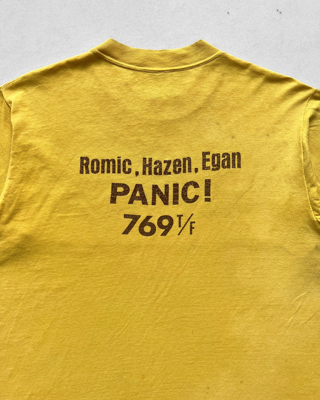 1980S 'TED DAWSON CBS SPORTS' SINGLE STITCH TEE (L)