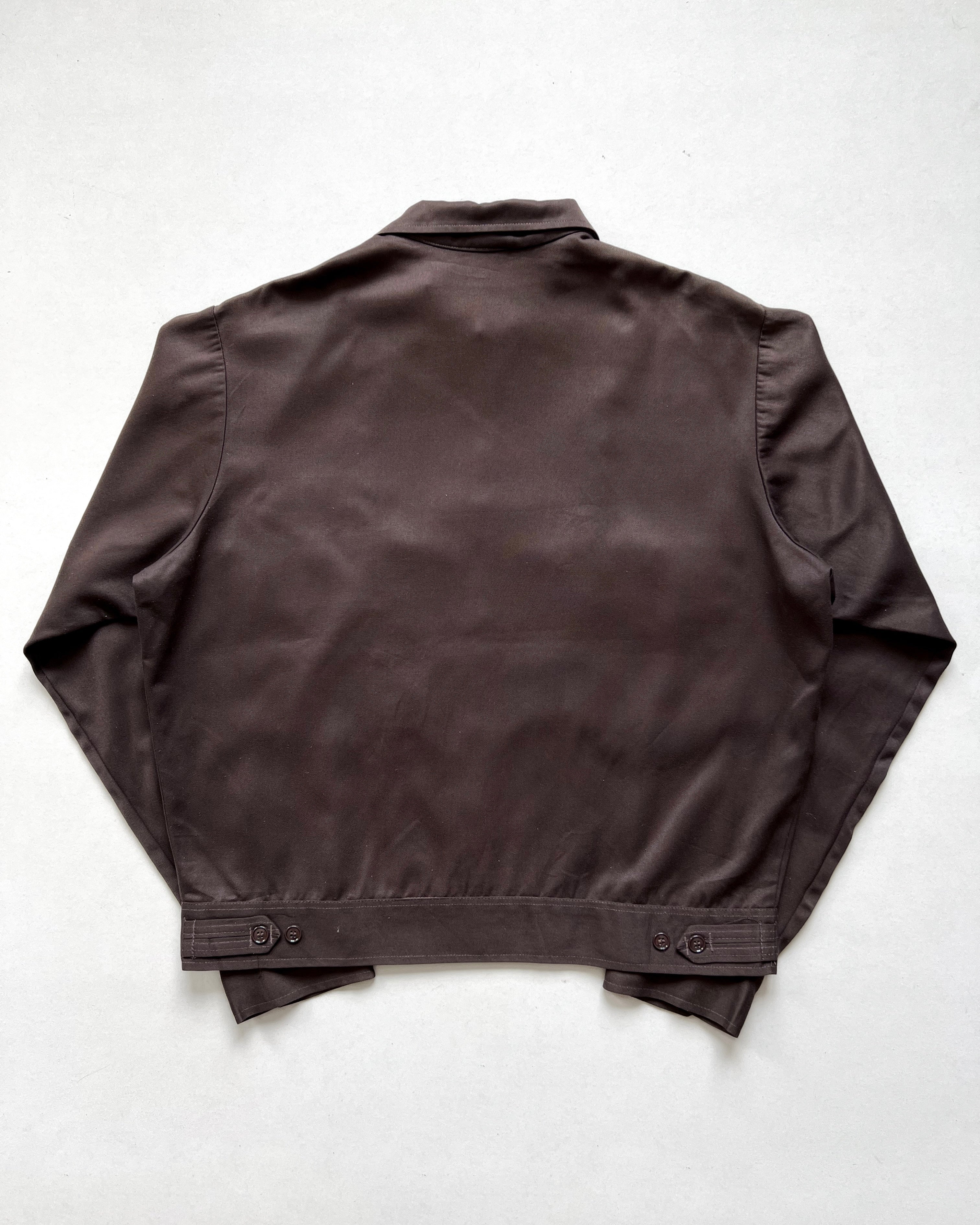 1960S MR.2PLY BROWN DOUBLE POCKET WORK JACKET (L)