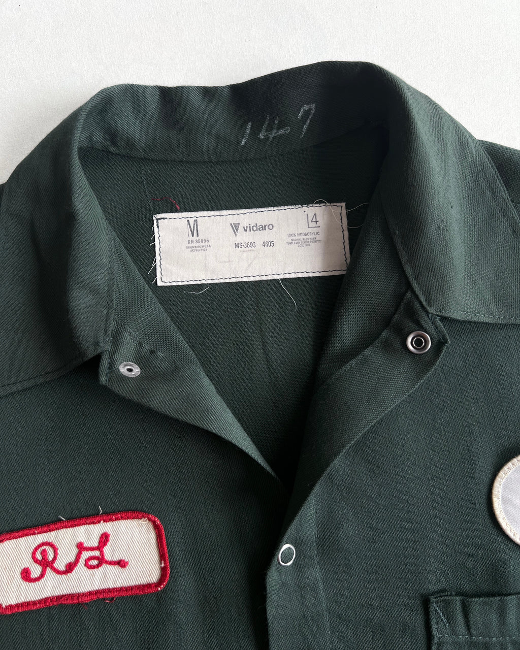 1960S UNION MADE WORK SHIRT (M)