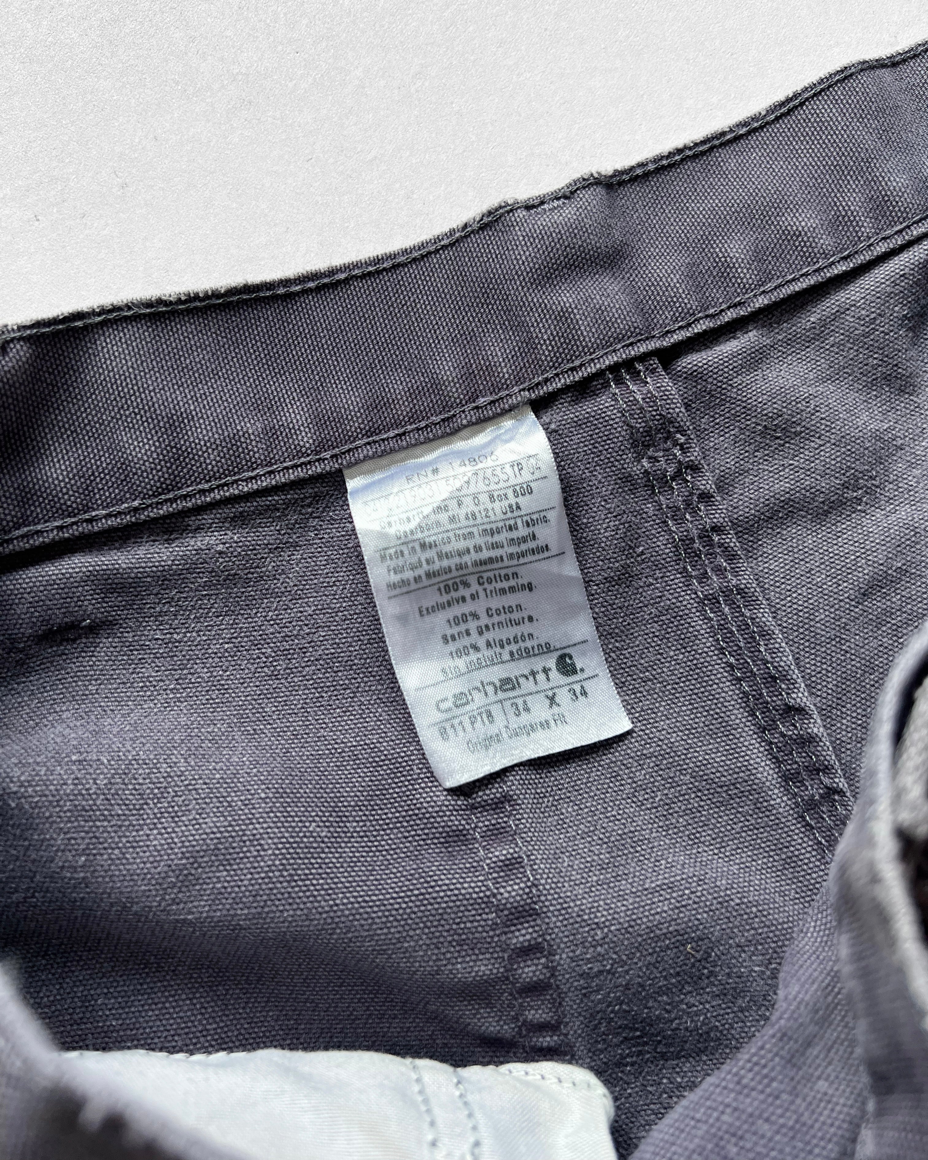 2000S FADED CARHARTT CARPENTER WORK PANTS (34)