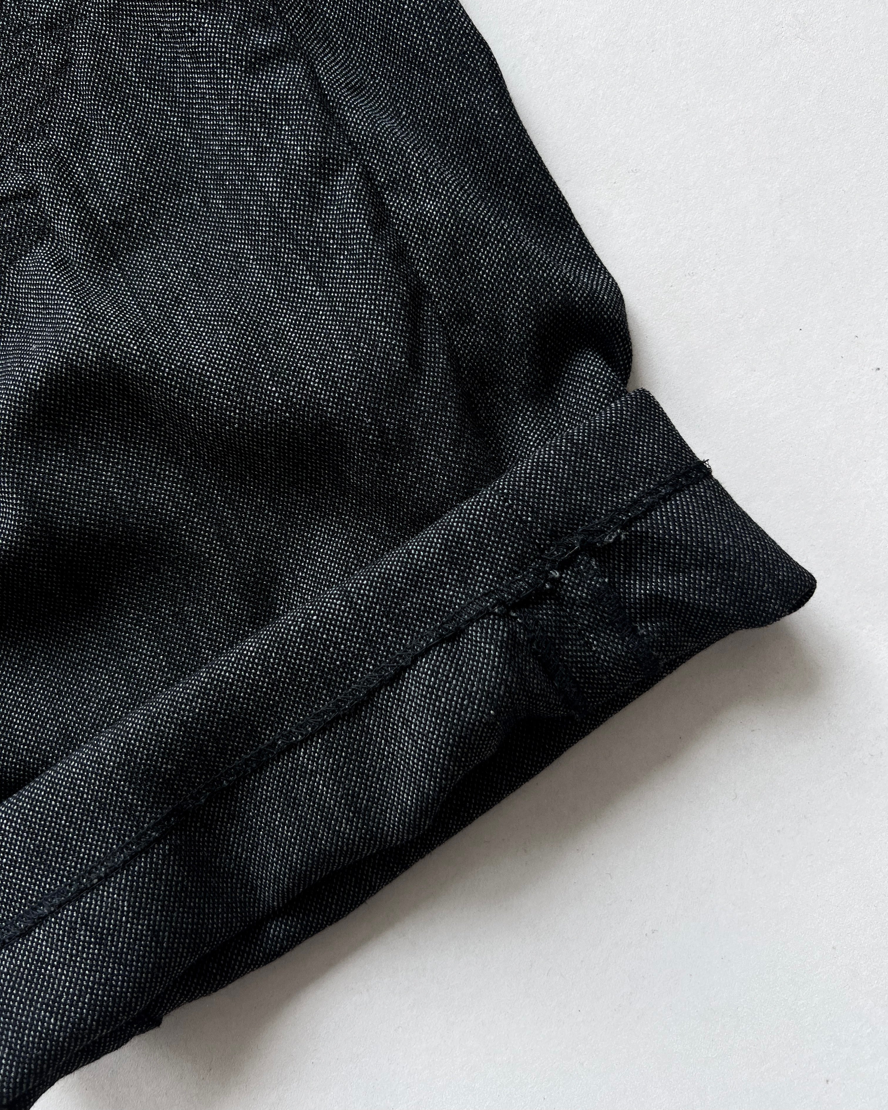 1980S ISSEY MIYAKE SALT & PEPPER TROUSERS (34-38)