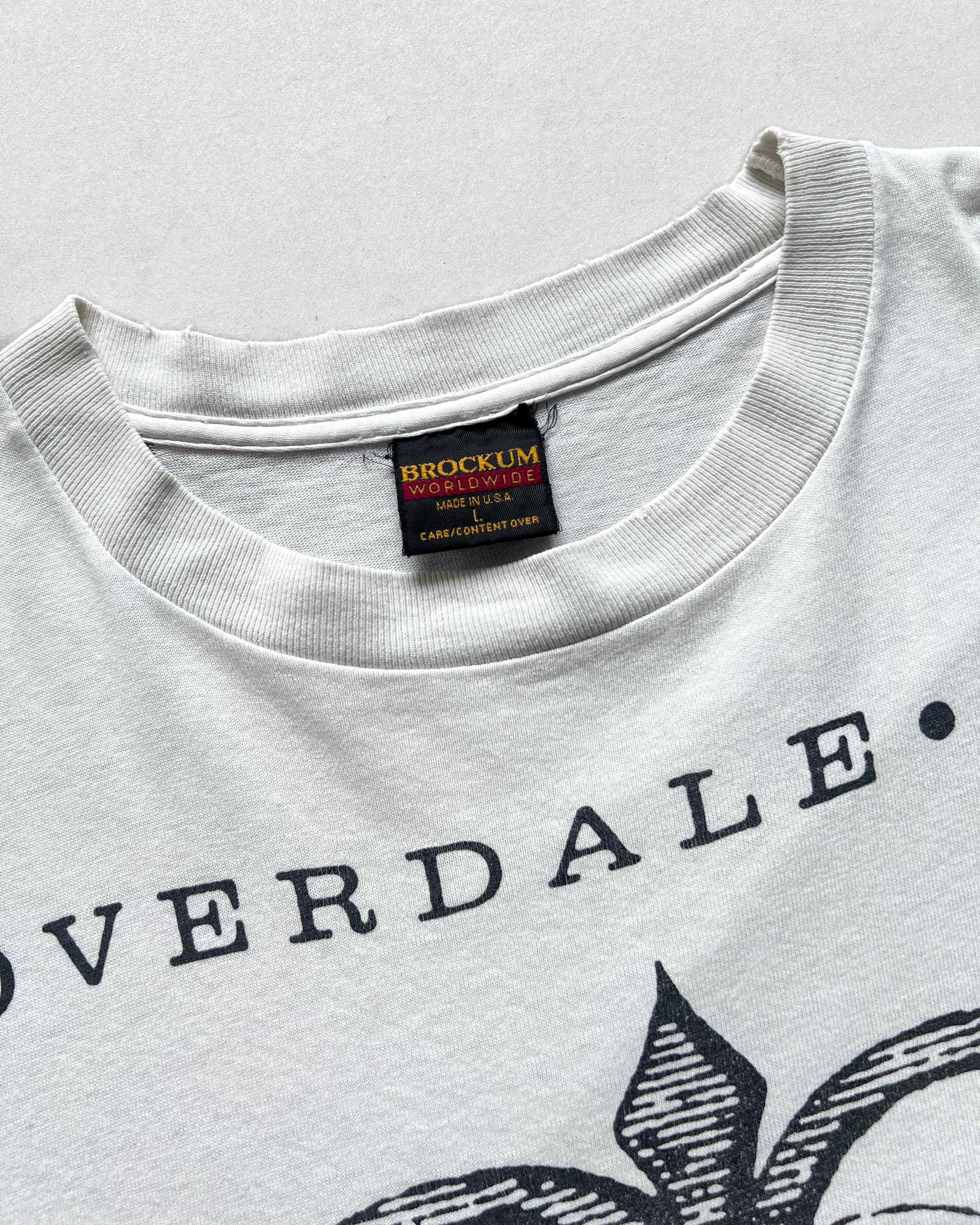 1993 COVERDALE/PAGE JAPAN TOUR BROCKUM TEE (L)