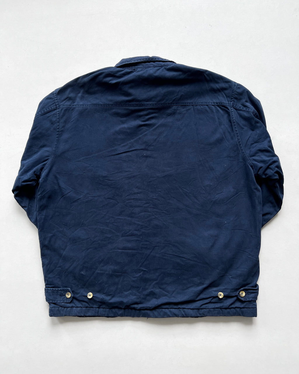 2000S BLUE RALPH LAUREN HARINGTON JACKET (L)