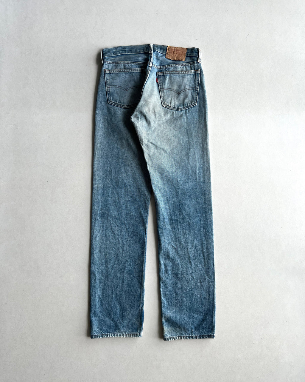 1980S FADED WASHED LEVI'S 501 JEANS (30X33)