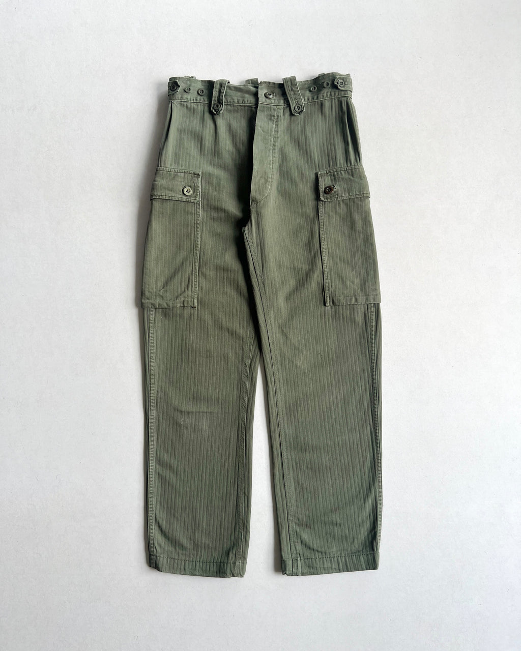 1970S NETHERLAND ARMY HBT PANTS (27-31)