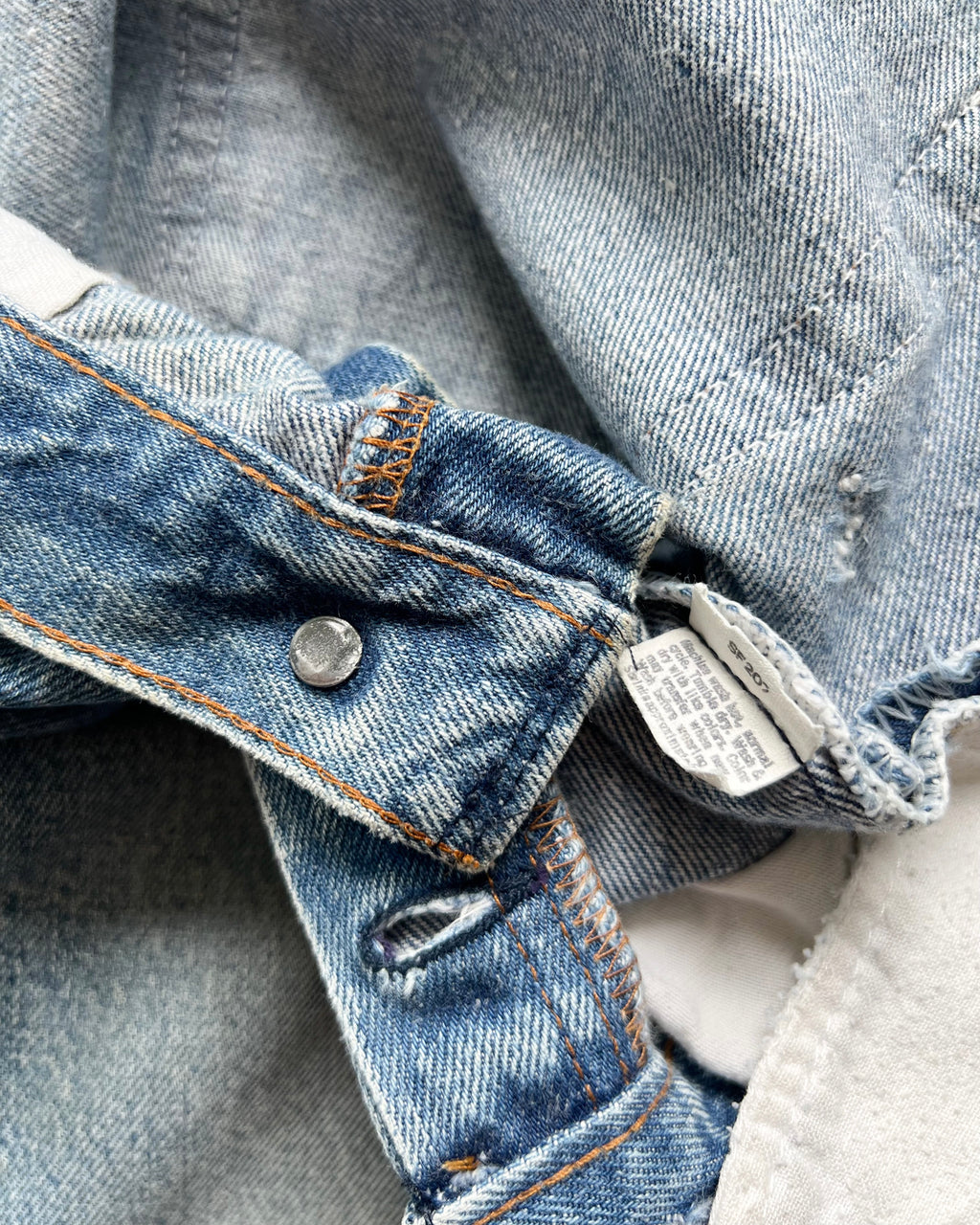 1980S FADED LEVI'S 501 DISTRESSED JEANS (32)