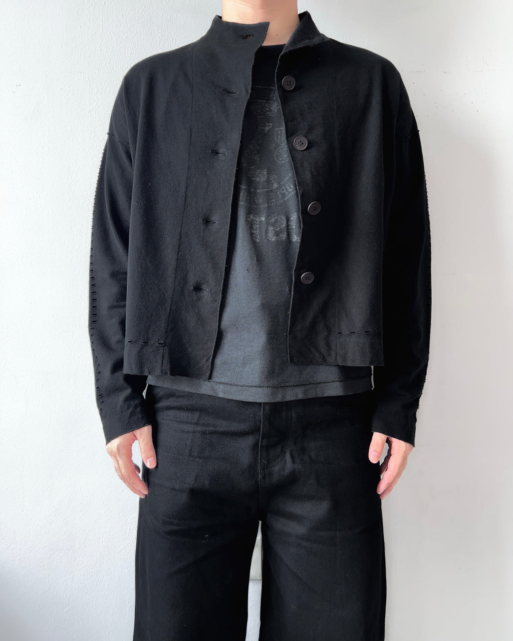 ISSEY MIAYKE S/S 2001 SLIT JACKET (M)
