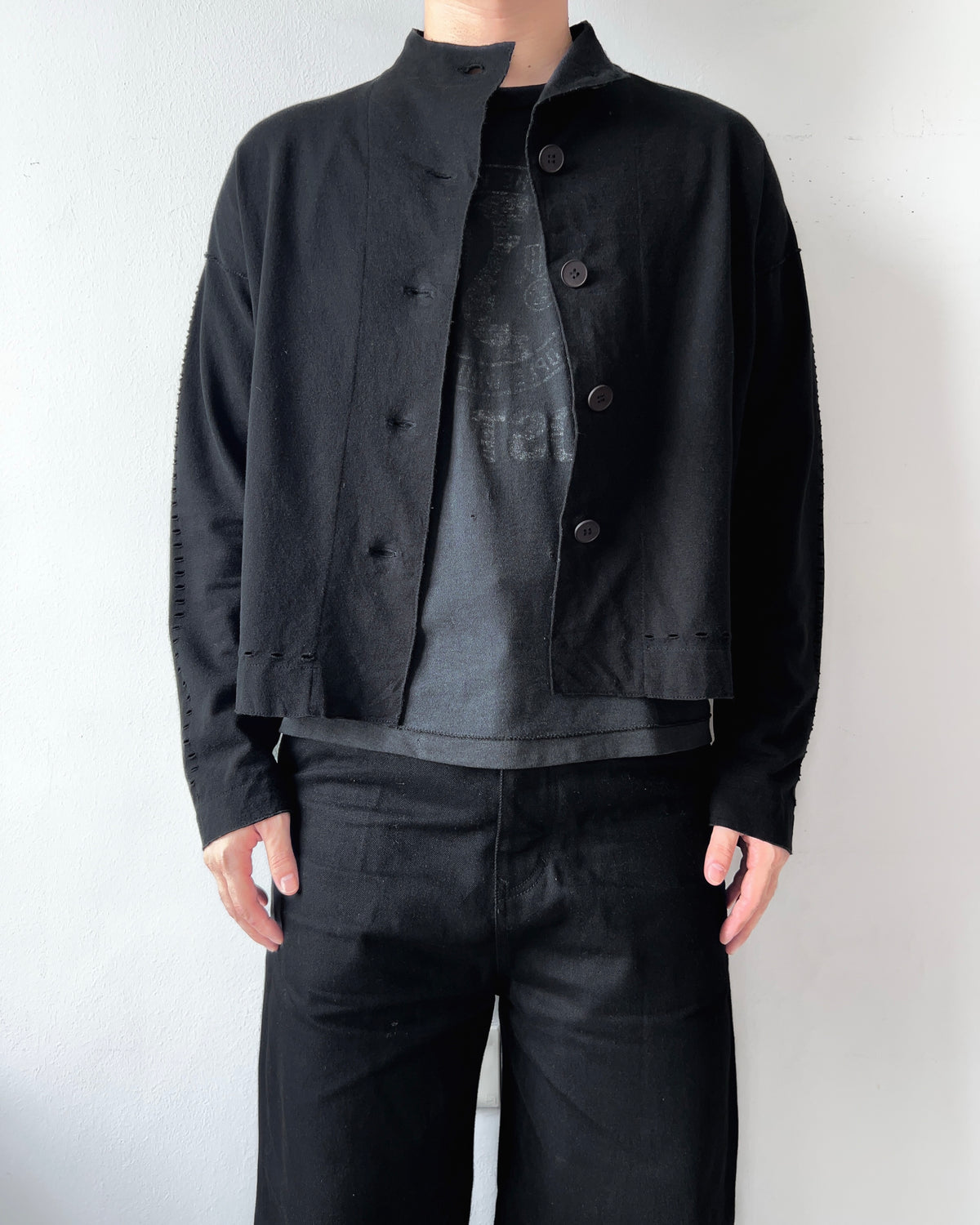 ISSEY MIAYKE S/S 2001 SLIT JACKET (M)