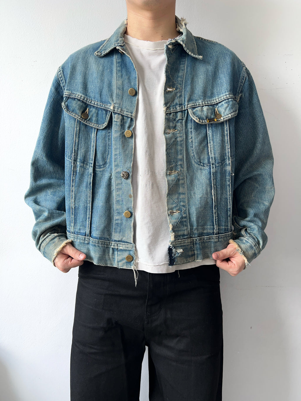 1950S LEE 101-J DENIM TRUCKER JACKET (44)
