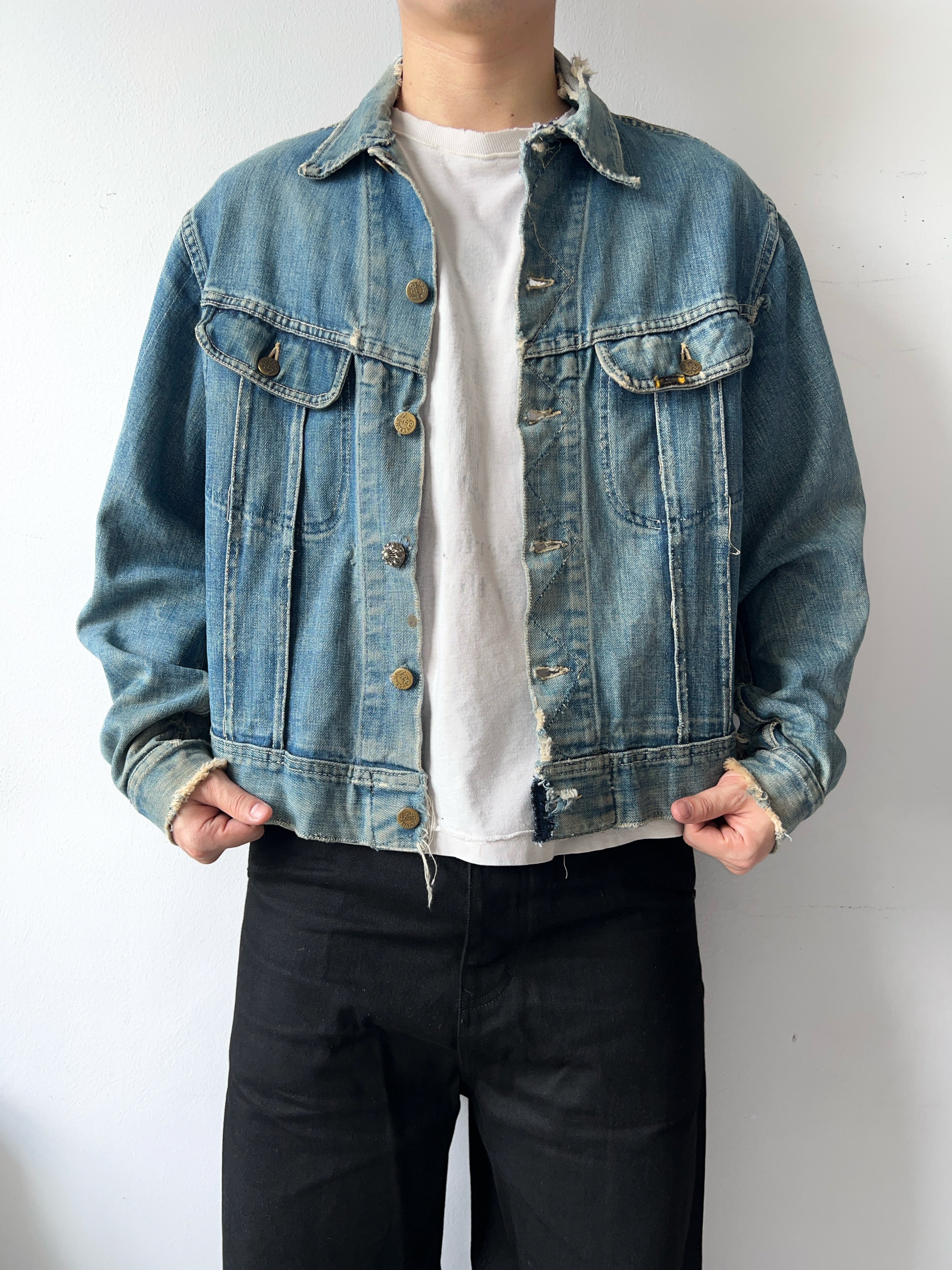 1950S LEE 101-J DENIM TRUCKER JACKET (44)