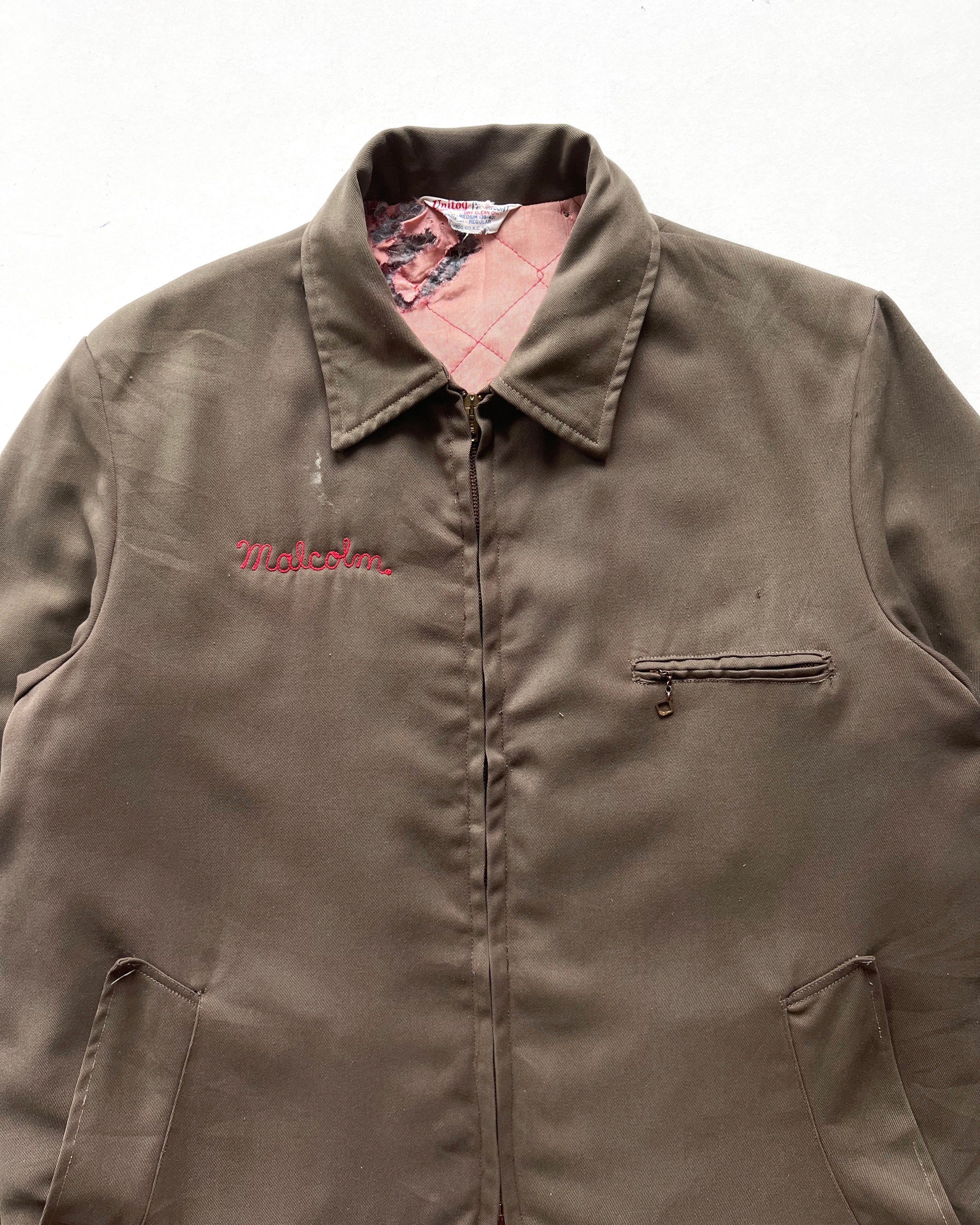 1960S UNITOG 'MALCOLM' GABARDINE JACKET (M)