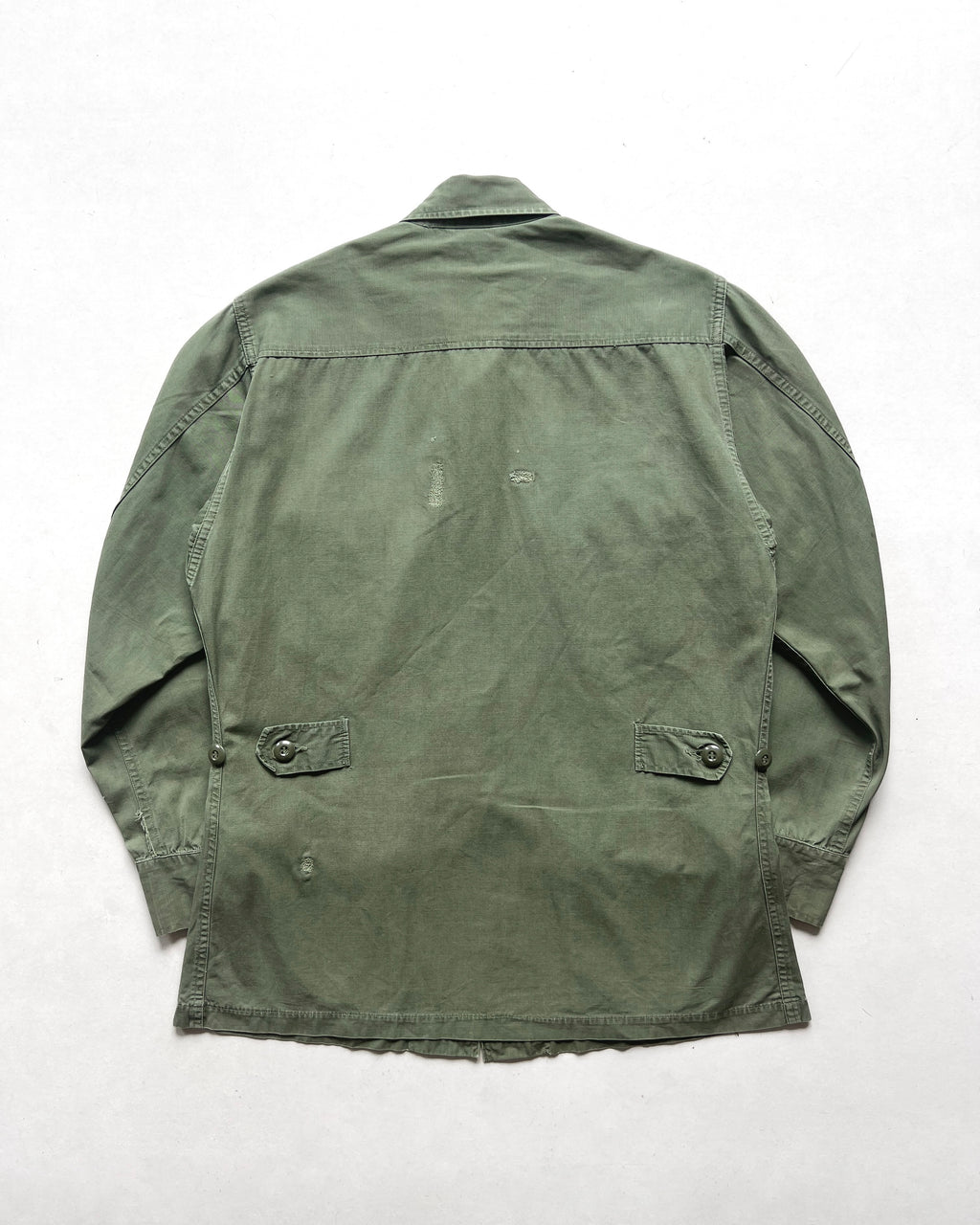 1960S US ARMY 2ND PATTERN SLANT POCKET POPLIN JUNGLE JACKET (M)
