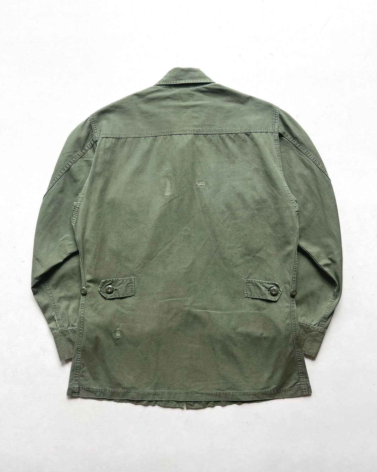 1960S US ARMY 2ND PATTERN SLANT POCKET POPLIN JUNGLE JACKET (M)