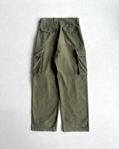 1960S FRENCH MILITARY M-47 CARGO PANTS (31)