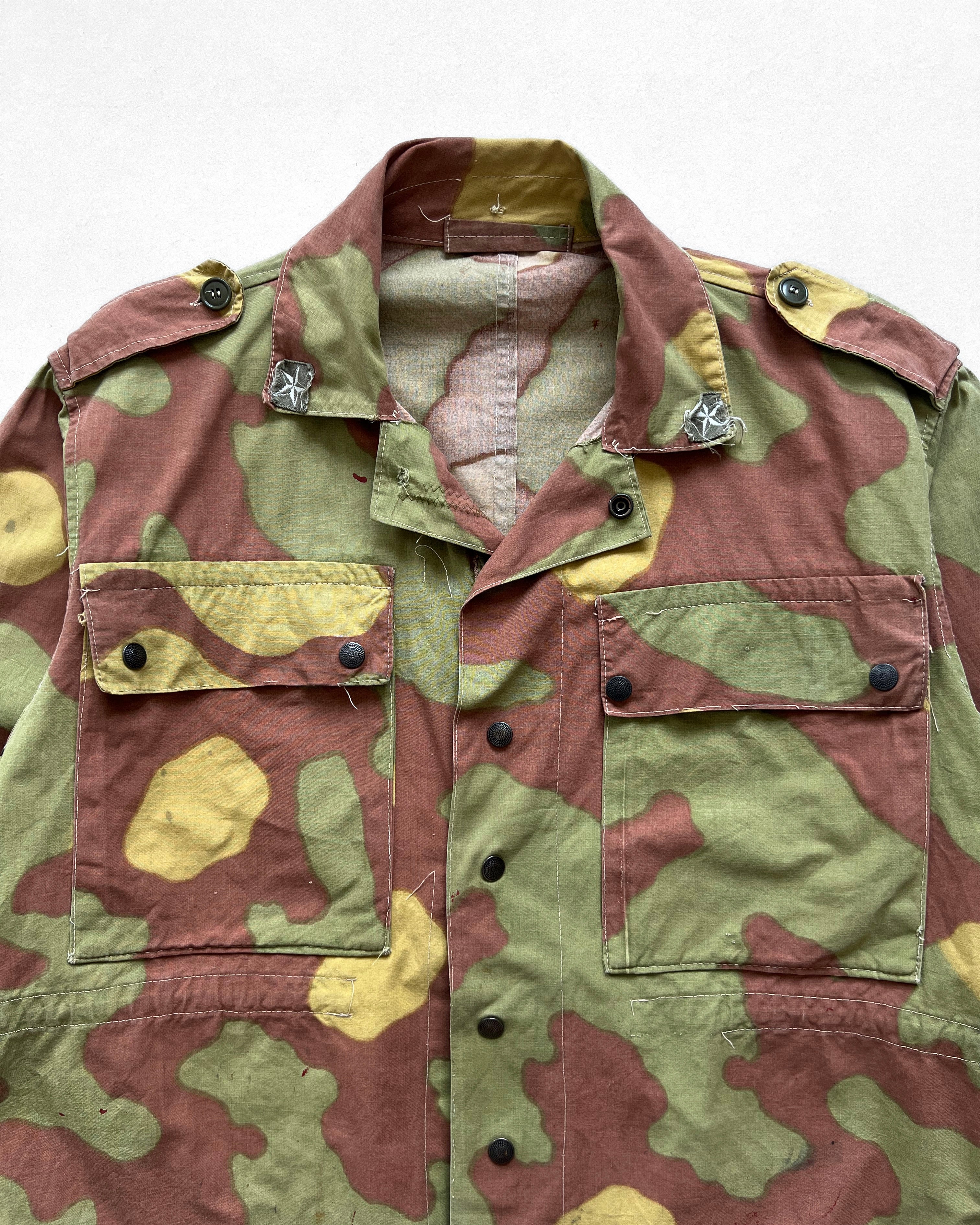 1960S ITALIAN ARMY SAN MARCO CAMOUFLAGE JACKET (L)