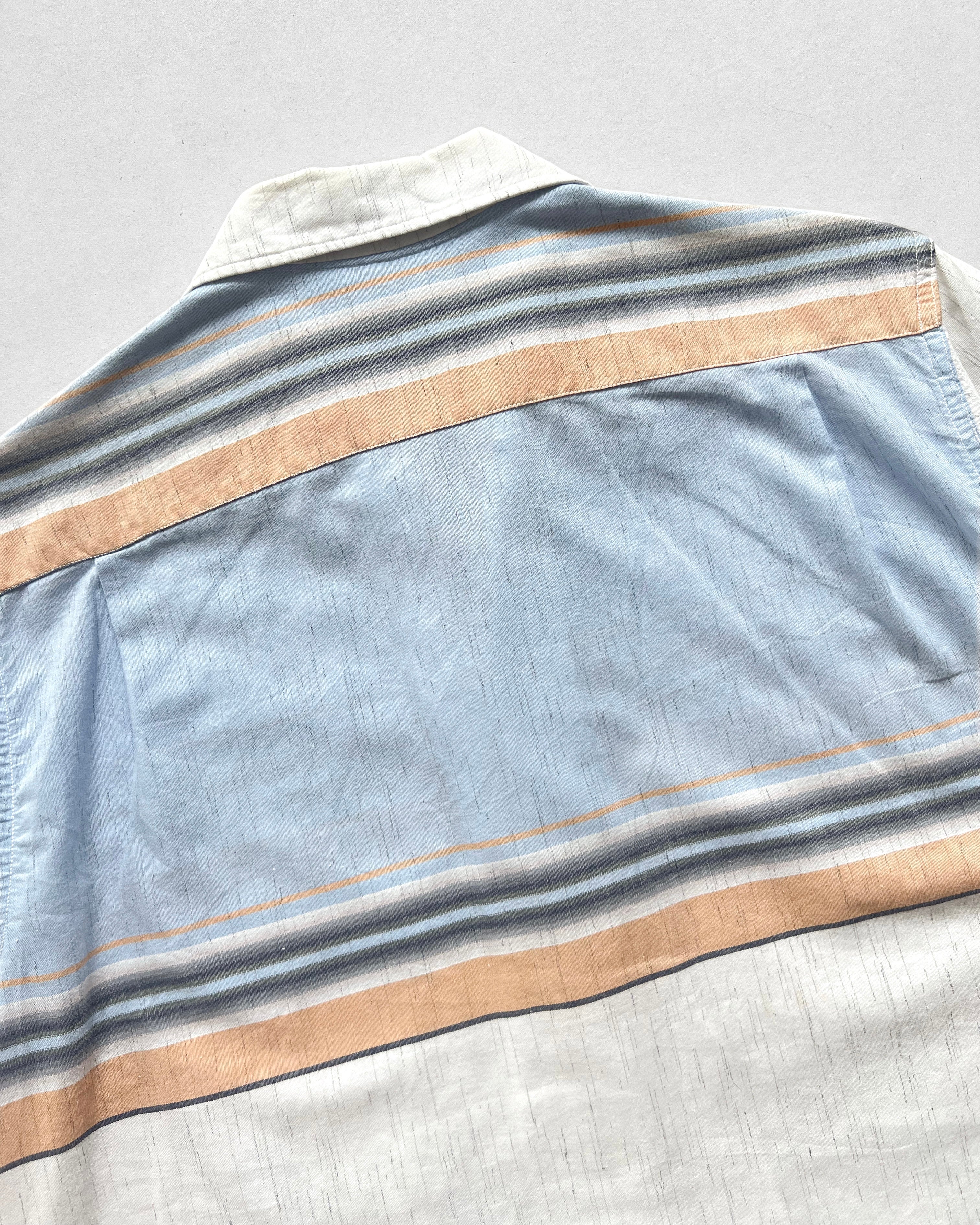 1950S PENNEY'S TOWNCRAFT LOOP COLLAR SHIRT (M)