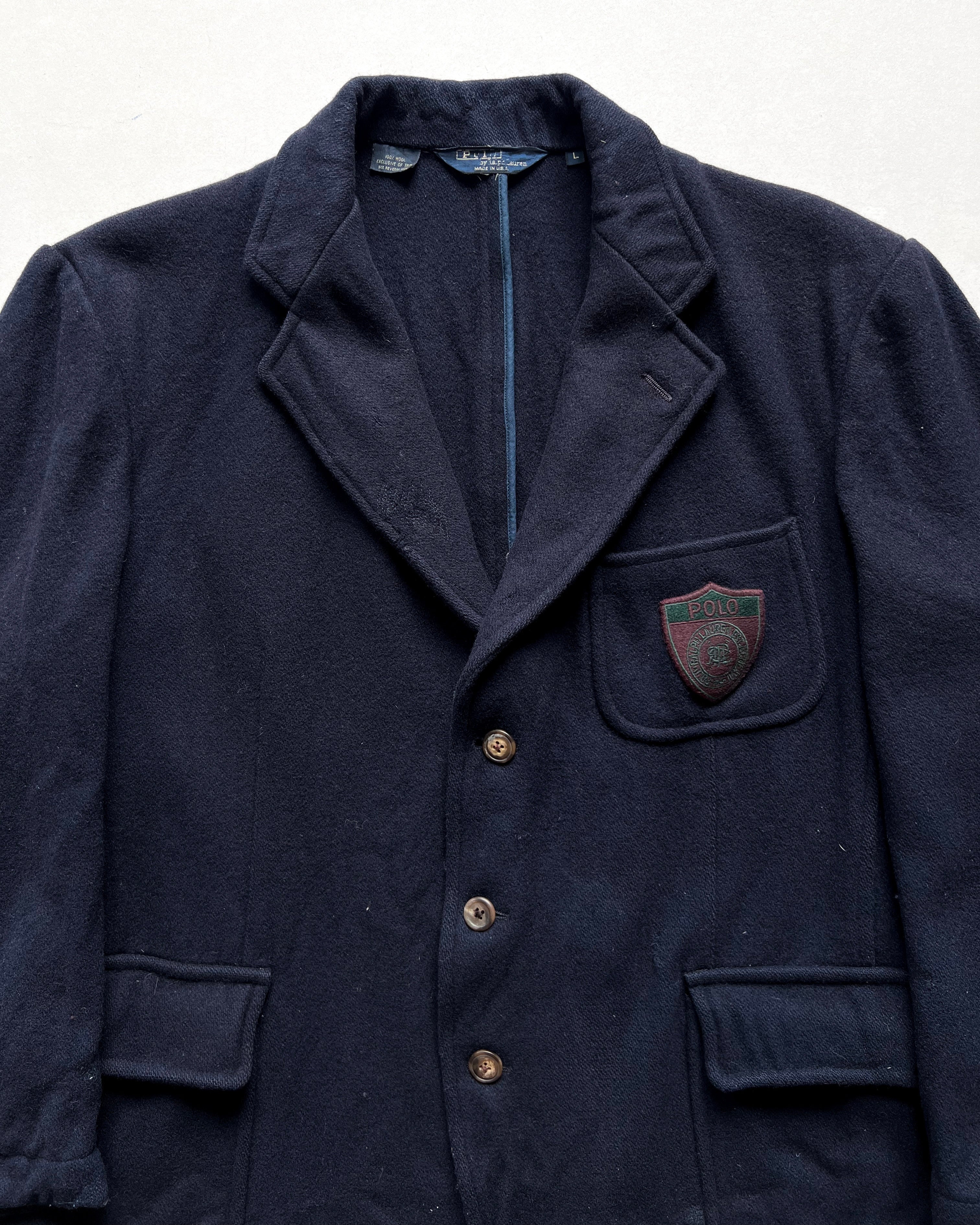 1990S RALPH LAUREN WOOL BLAZER (L)