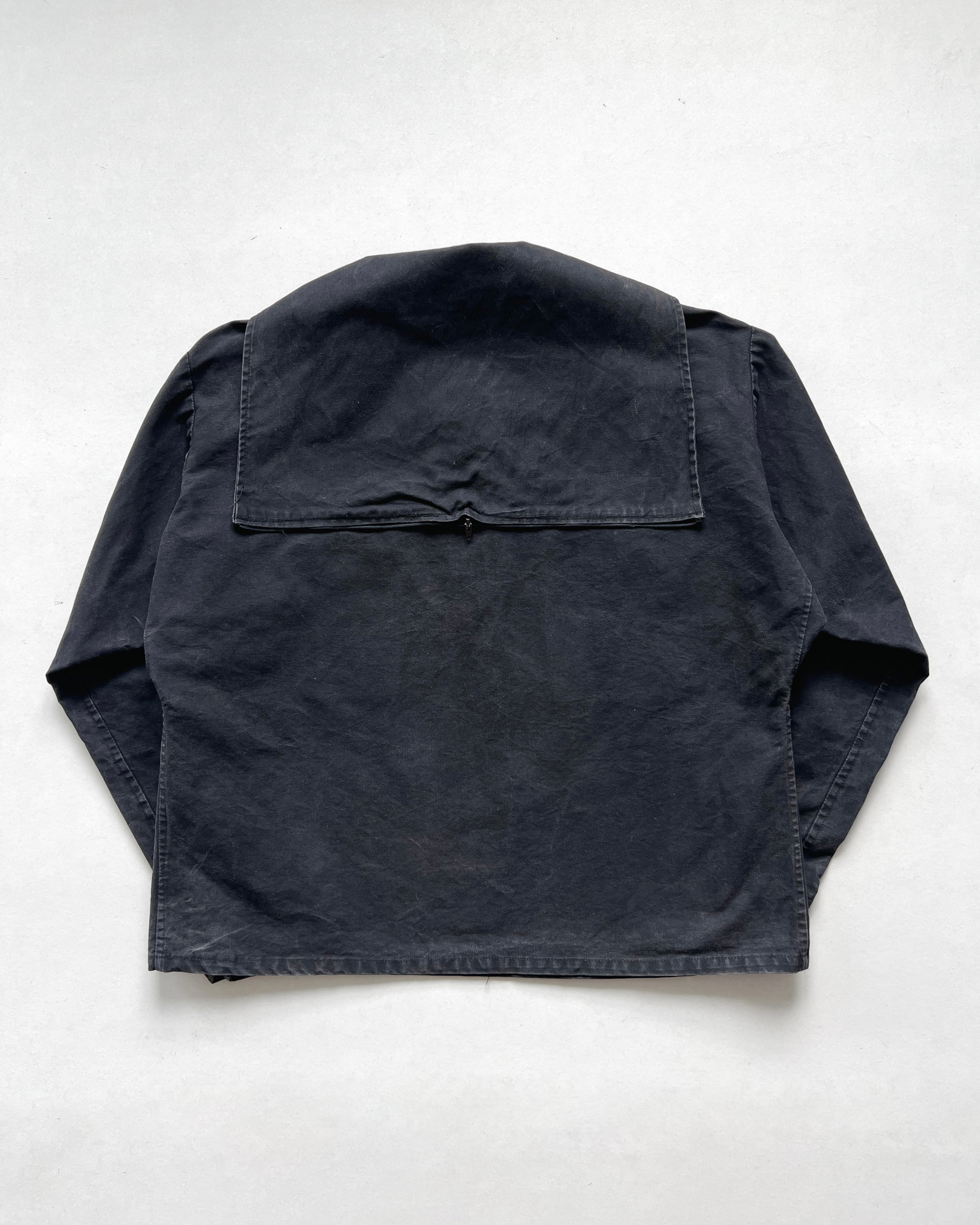 1960S BLACK GERMANY SAILOR SMOCK (XL)