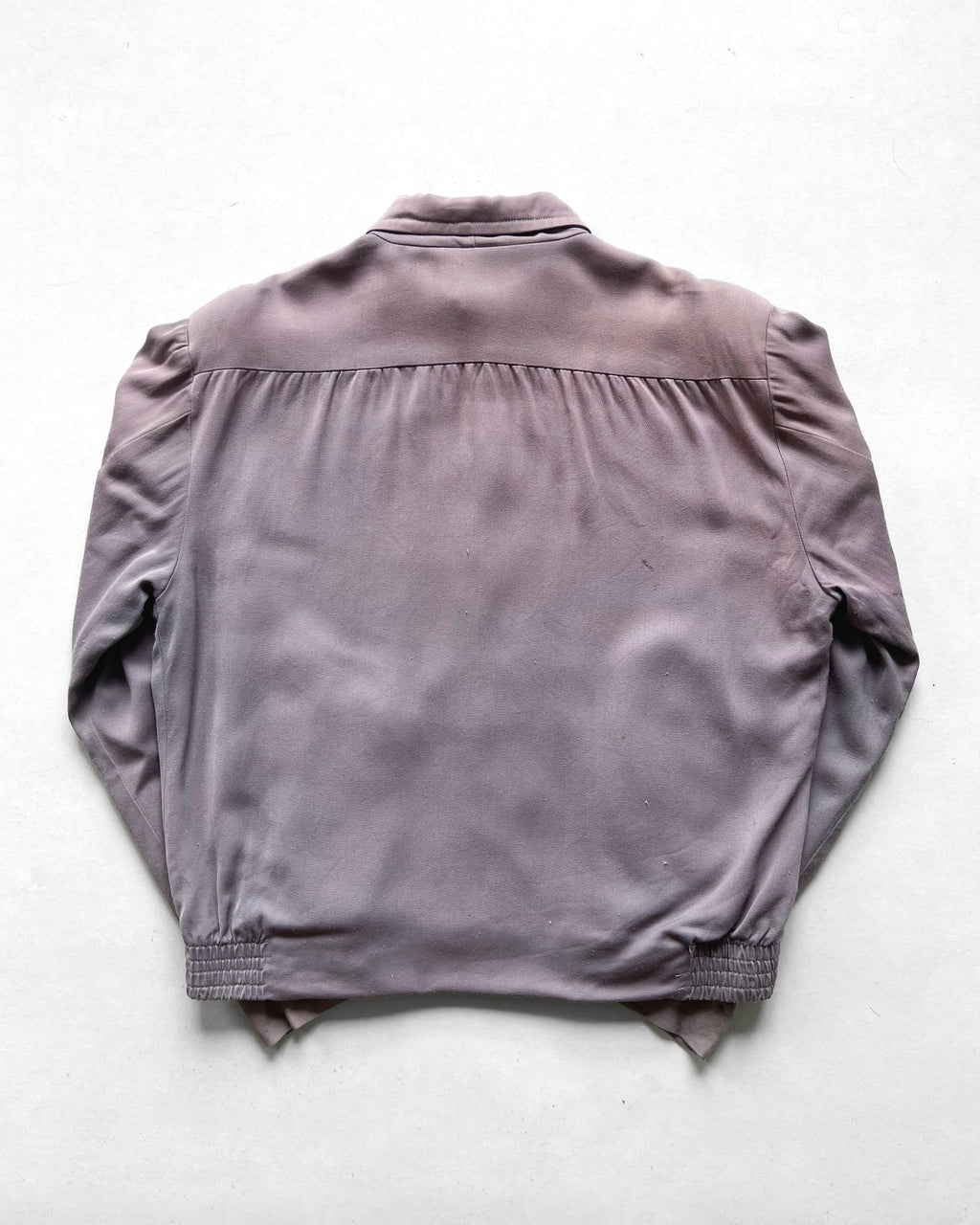 1950S DUVASHEEN RAYON GABARDINE JACKET (L)