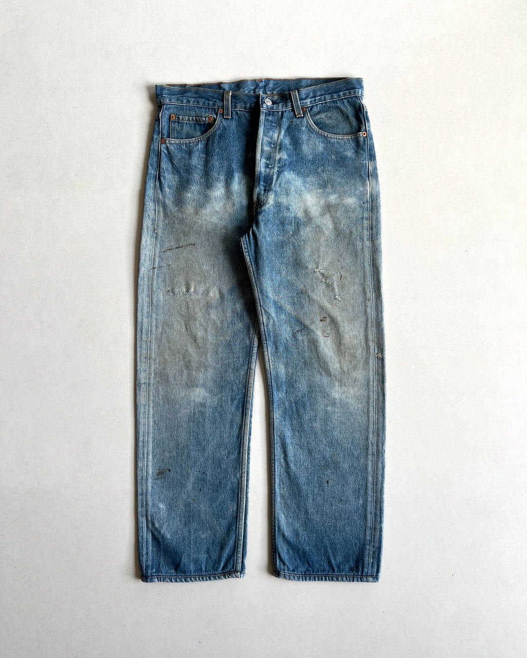 1990S FADED LEVI'S 501 JEANS (34)
