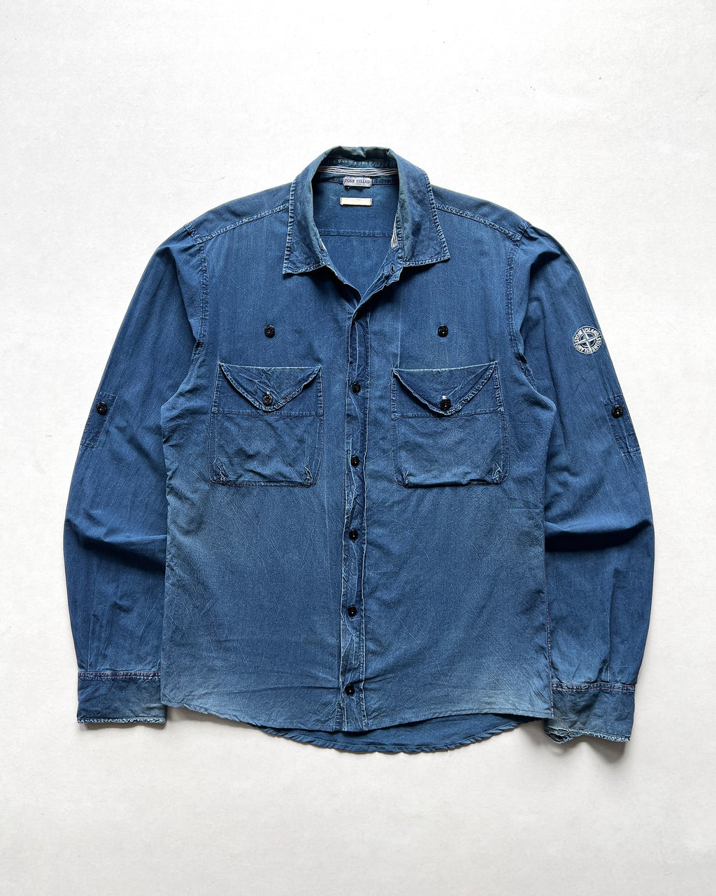 2010 SPRING/SUMMER STONE ISLAND UTILITY SHIRT (M)