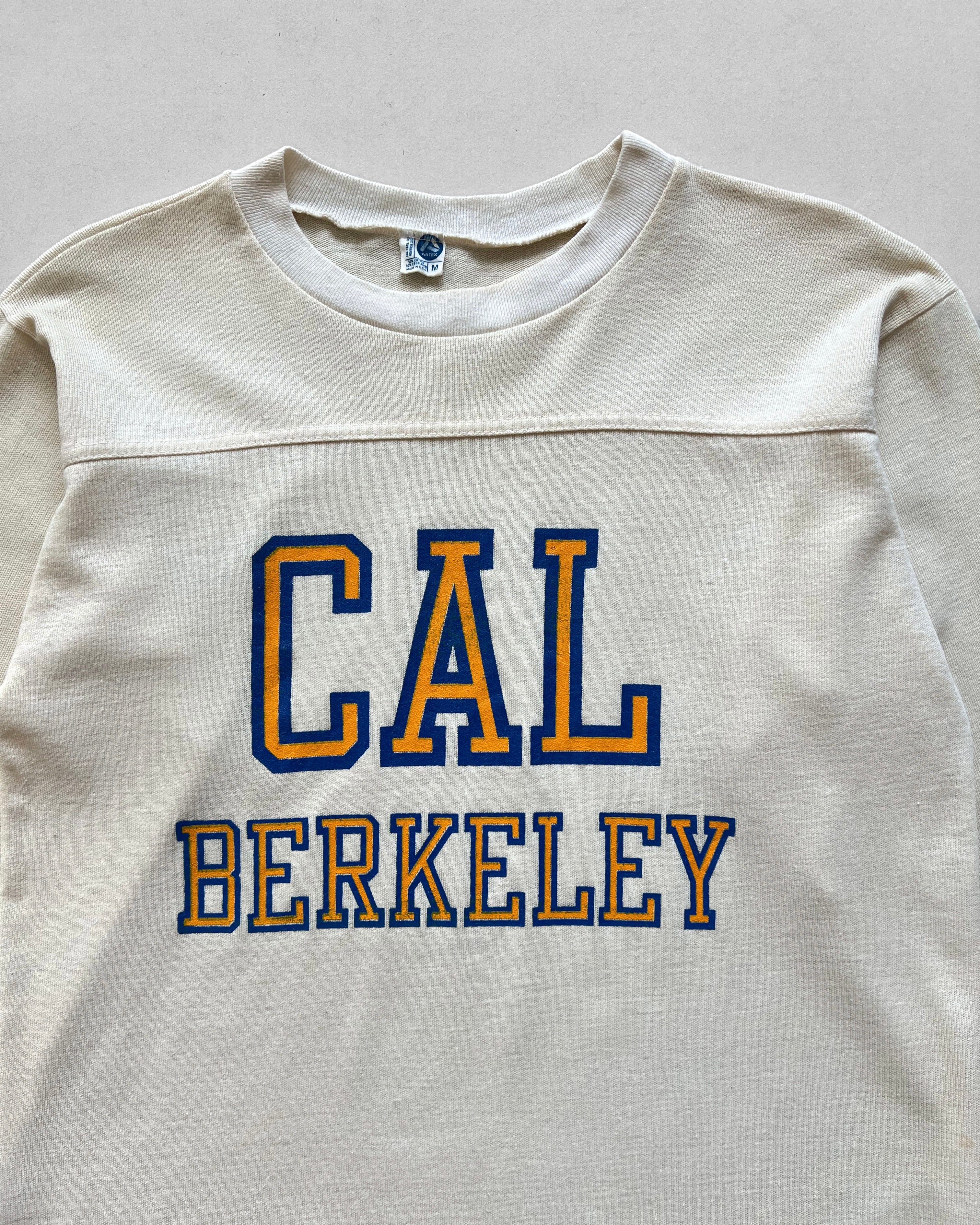 1980S 'CAL BERKELEY' QUARTER SLEEVES TEE (M)