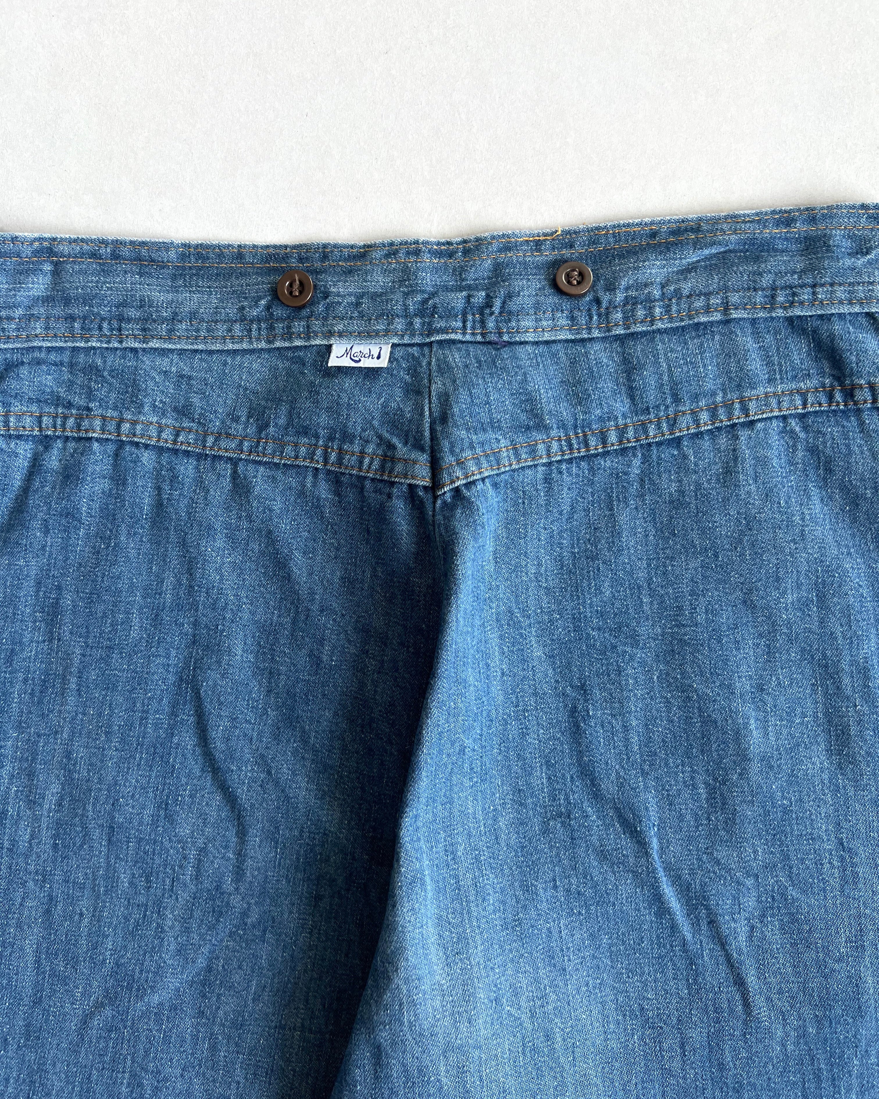 1970S MARCH DENIM BOOTCUT JEANS (30)