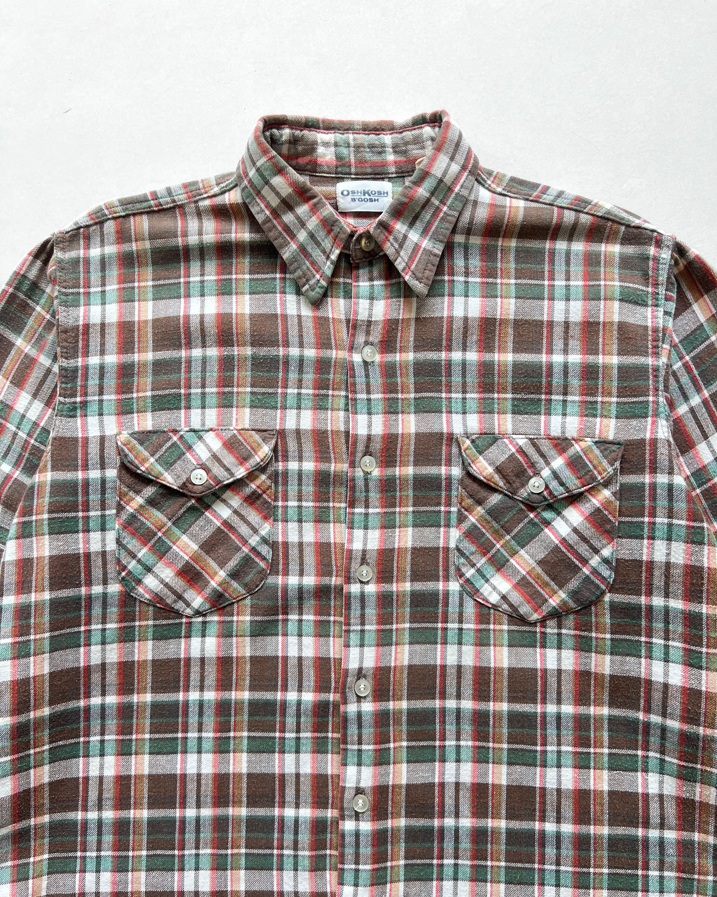 1960S OSHKOSH B'GOSH FLANNEL (L)