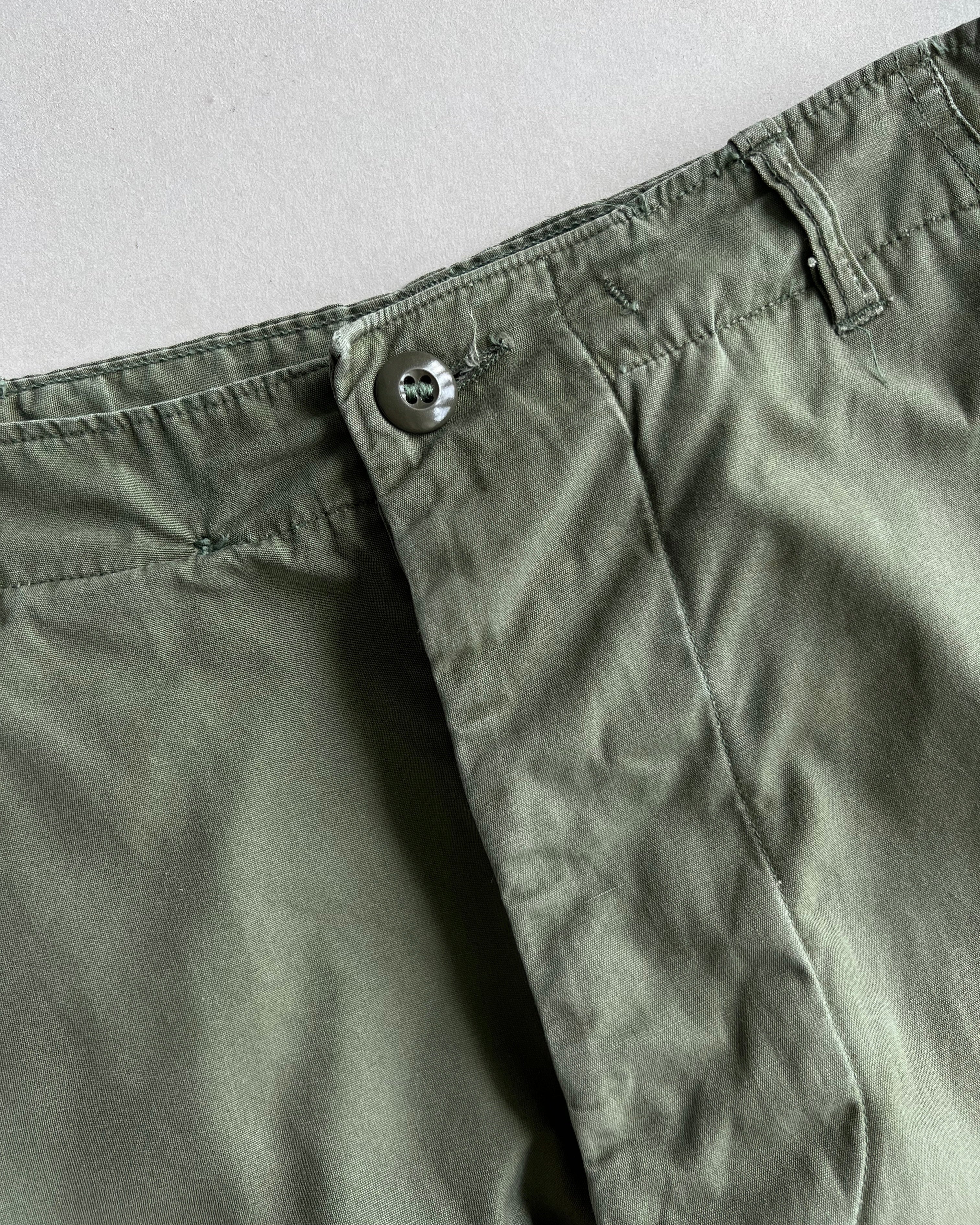 1960S POPLIN OG107 US ARMY JUNGLE CARGO (30-33)