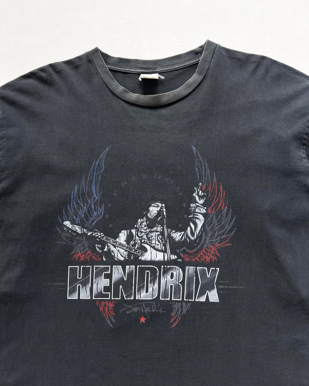 2000S FADED JIMMI HENDRIX LONGSLEEVE BOOTLEG TEE (L)